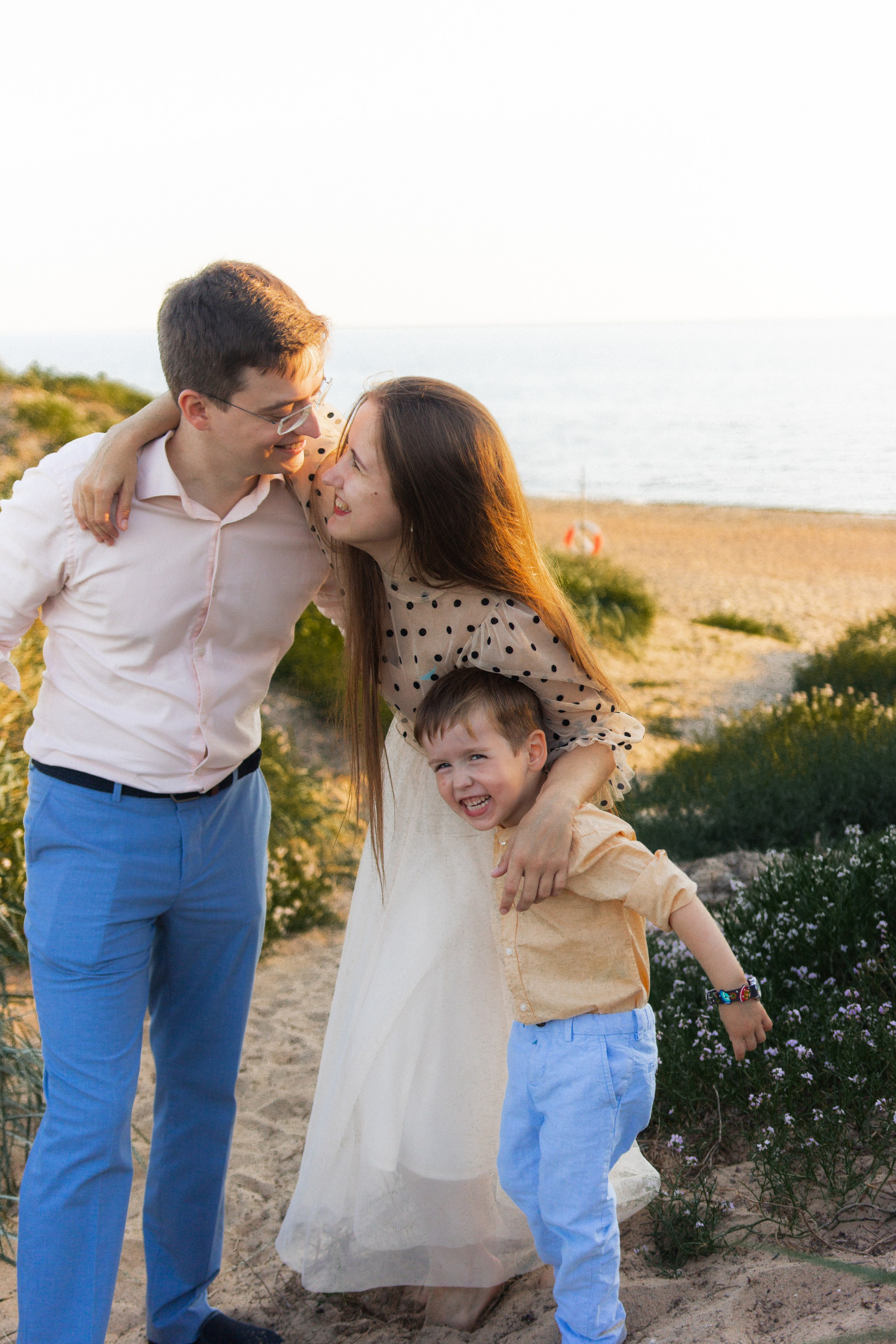 Warm evening in Falkenberg. Photographer in Gothenburg Aleksandra Stroganova