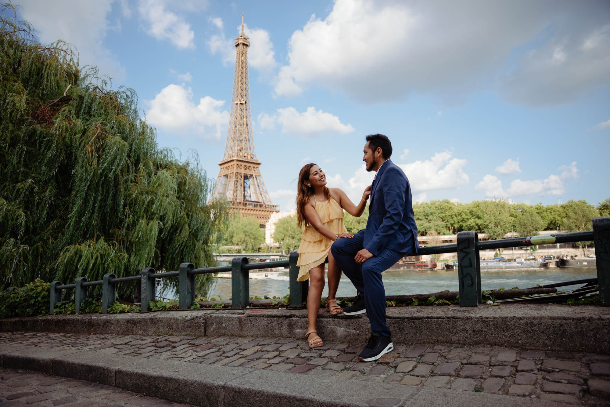 Couple photographer in Paris. Paris photographer — Polina Osipova