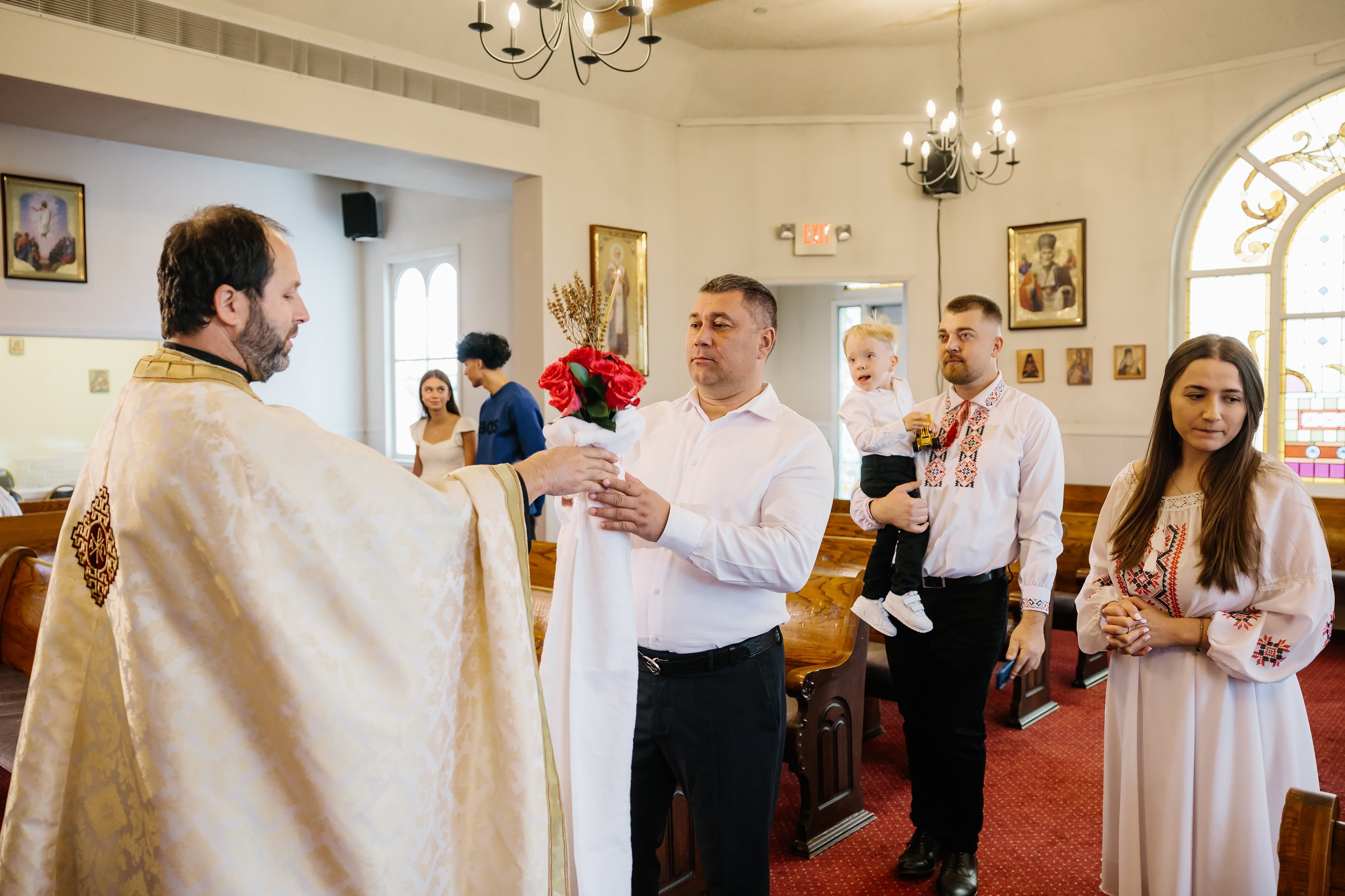 11.23.2024 Christening. Wedding family event photographer in Chicago Nick Yushevich