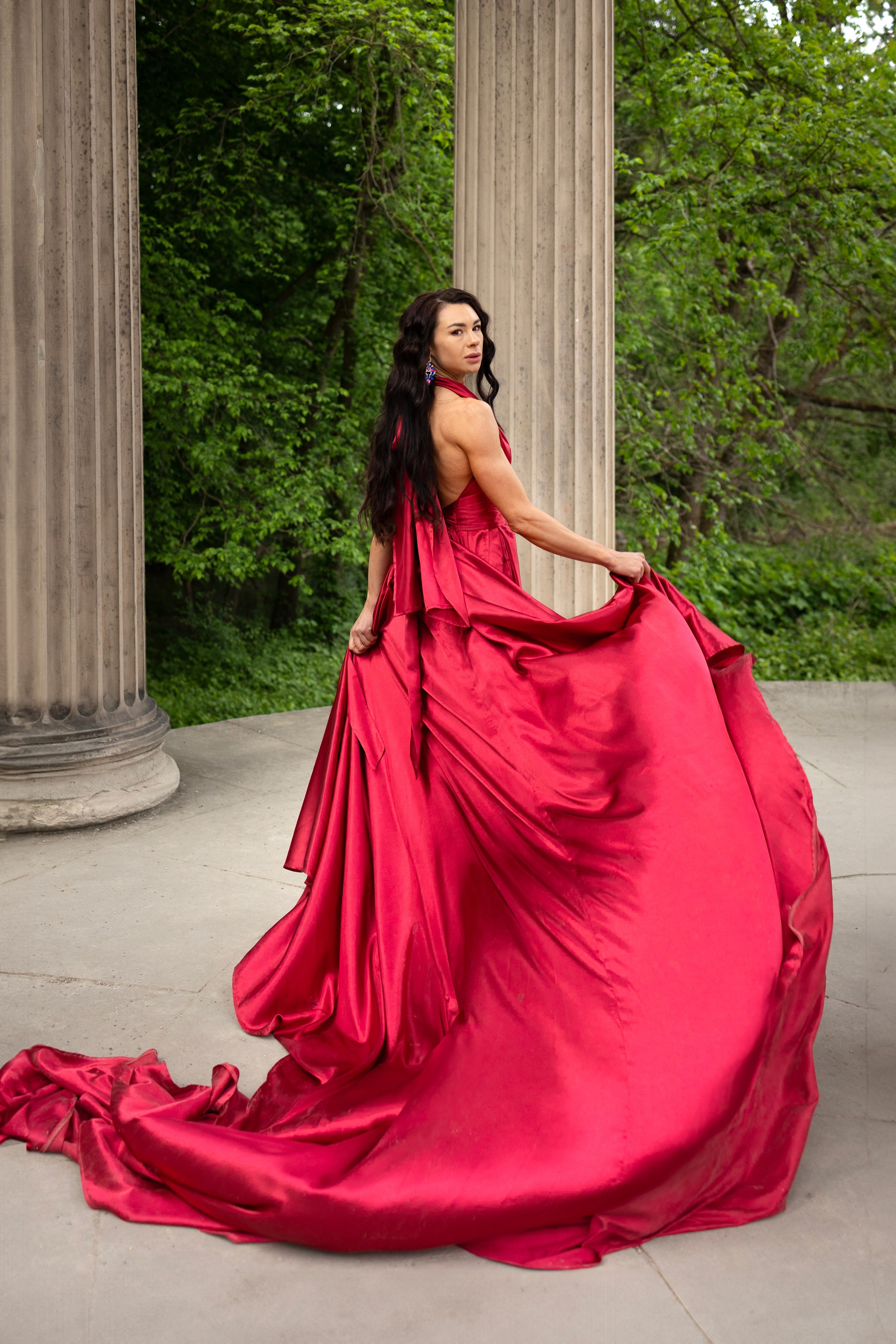 Long dresses shooting. Photographer in Munich