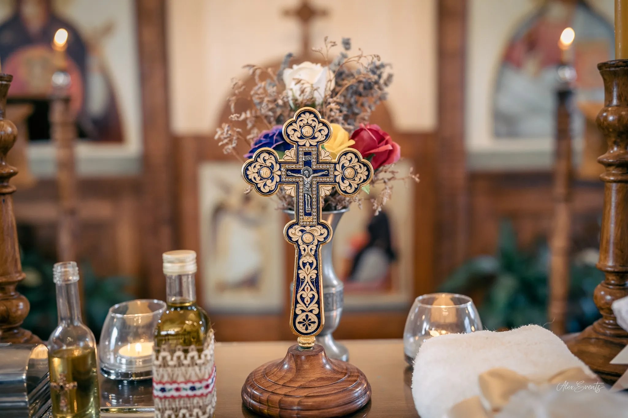 Elara' baptism — Agerbæk Church. AlexEvents | Wedding and Baptism Photographer & Videographer in Denmark and Germany