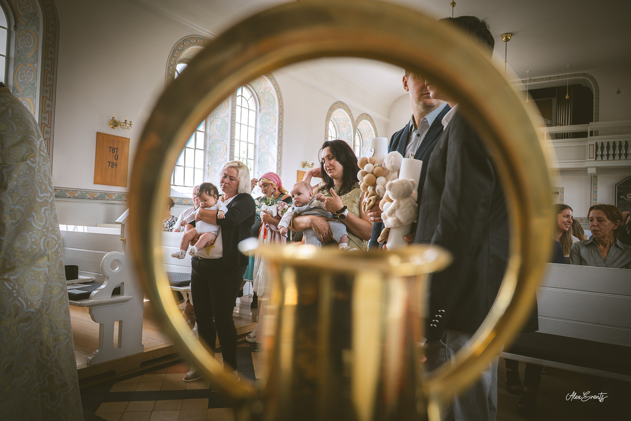 Botez Theodor - Biserica Fredericia. AlexEvents | Fotograf si Videograf de Nunta si Botez in Danemarca si Germania