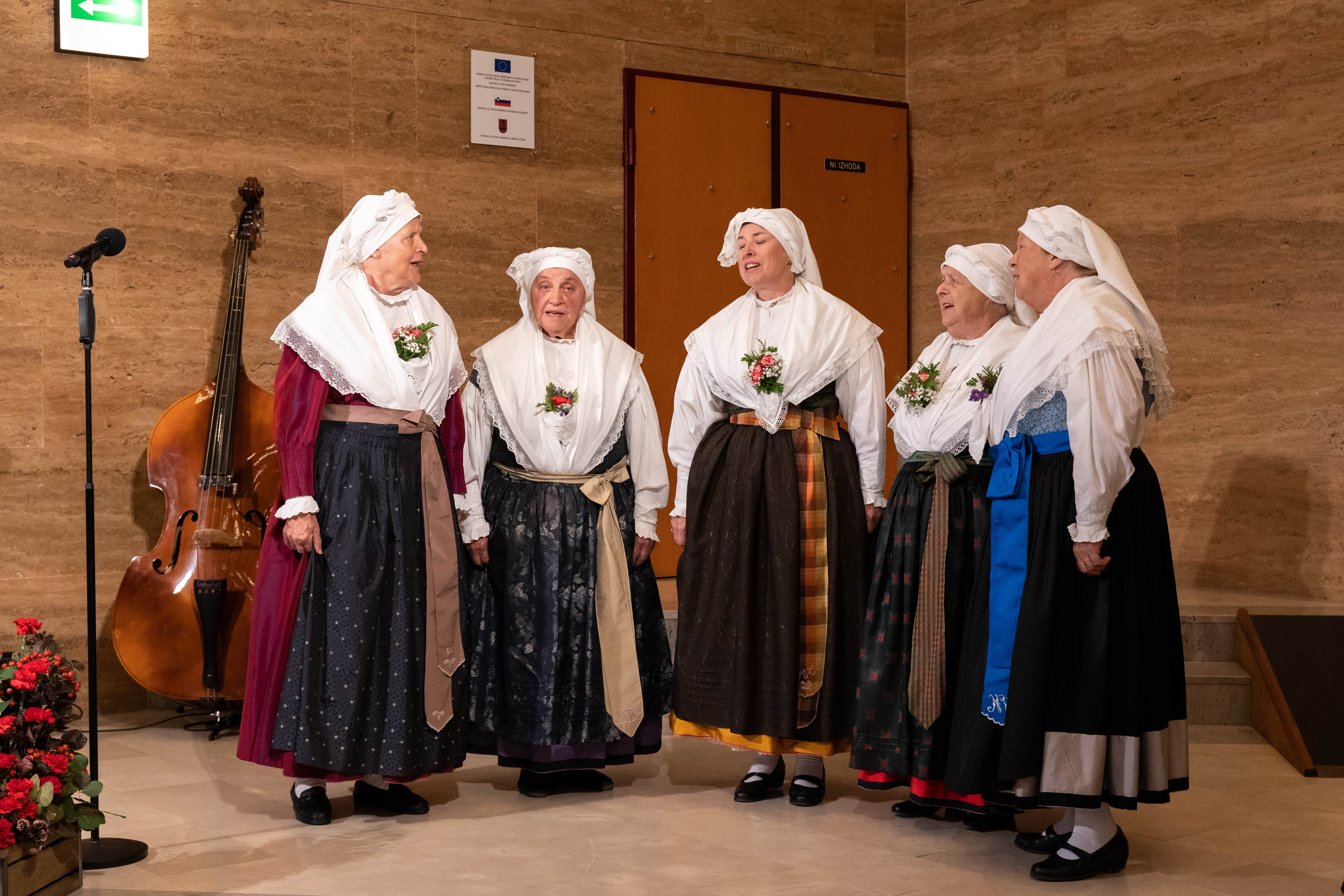 Razstava o vojaški bolnišnici Feldspital 808. Photographer Mariia Bortiakova