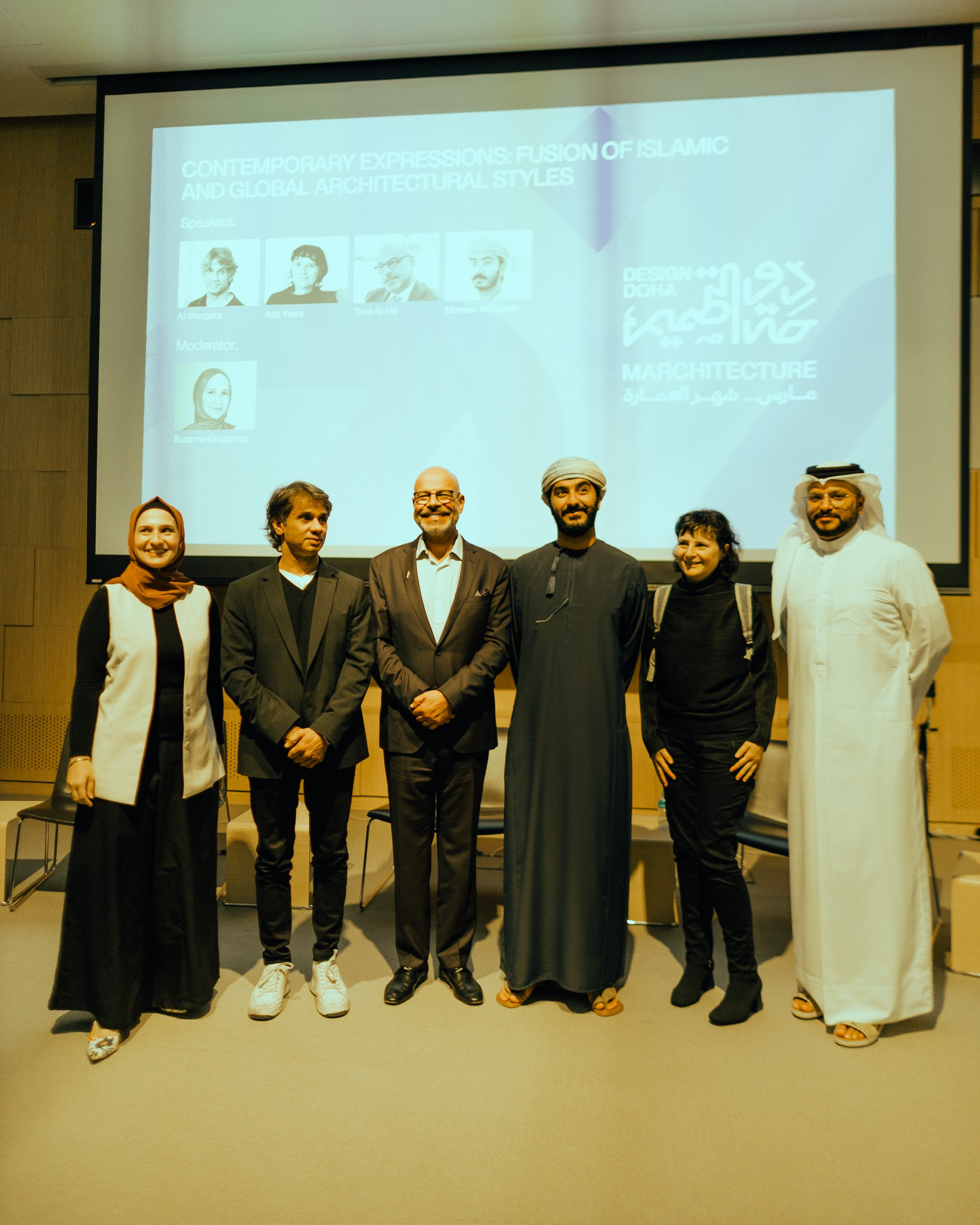 Ali Mangera, Ada Yvars, Taha Al-Hiti, Marwan Al Balushi, Fahad Alobaidly, Suzanne Ghadanfar. 