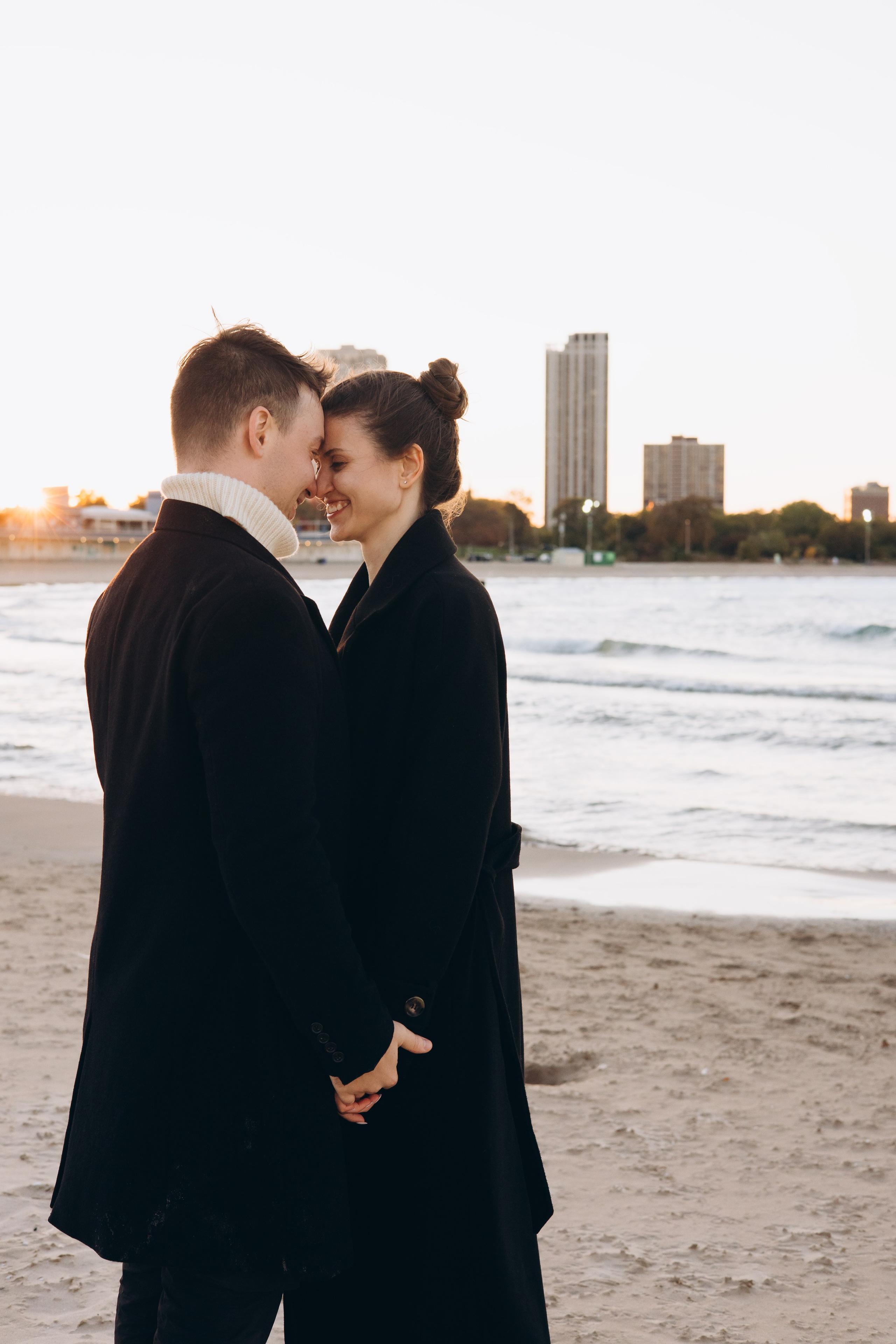 North Lake Shore Proposal — Chicago Photographer — Margarita Chudinova