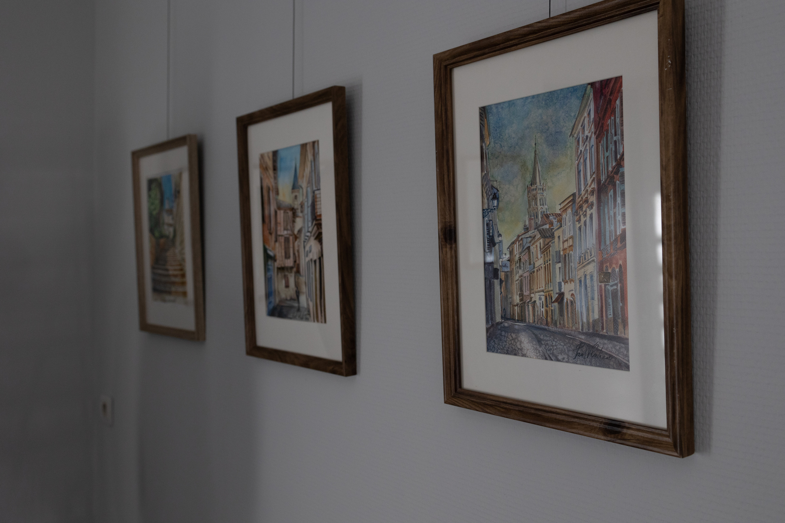 Exposition d’aquarelles de Toulouse par Paul Vladi. Евгения Смирнова — Ваш фотограф в Тулузе и на юго-западе Франции