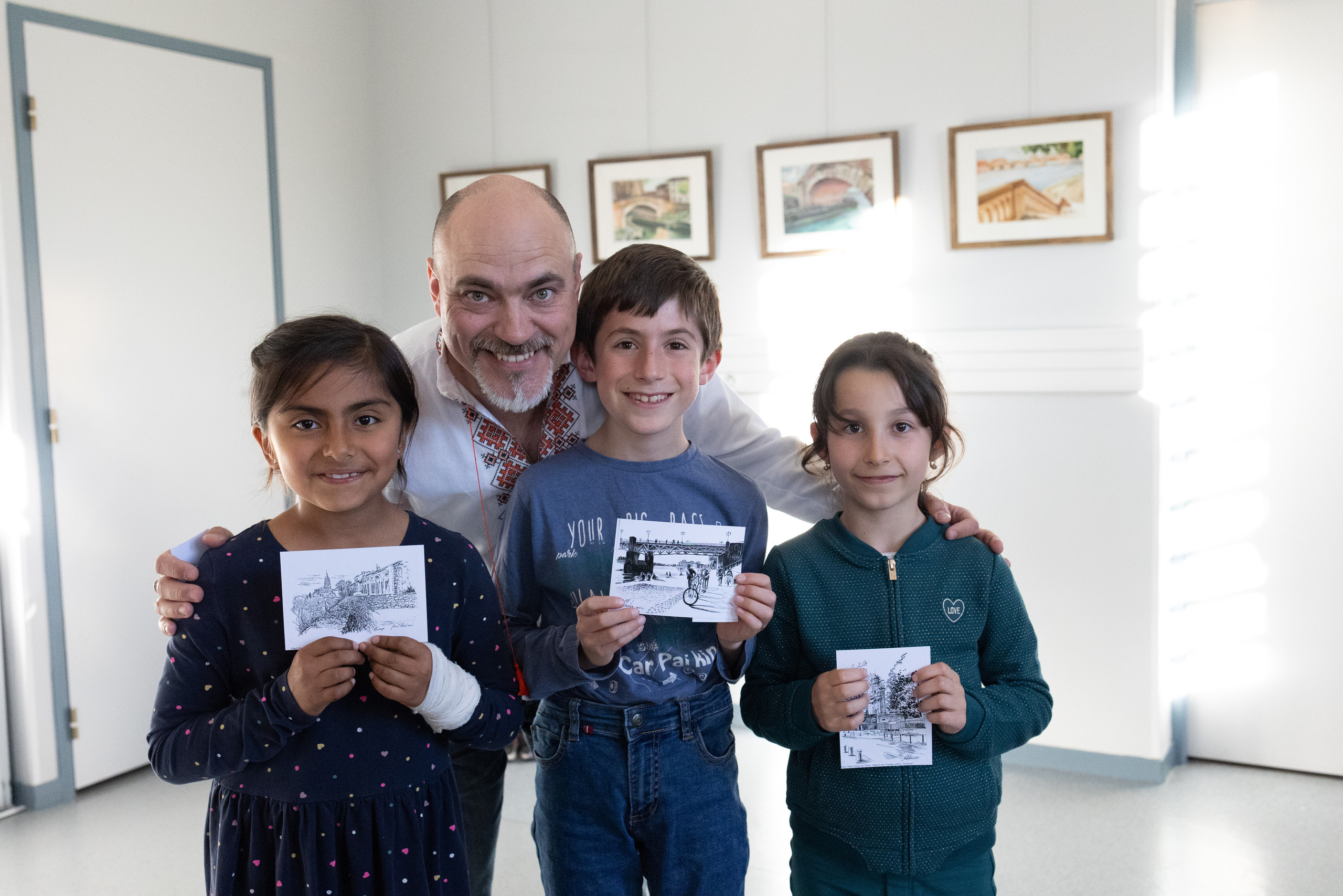 Exposition d’aquarelles de Toulouse par Paul Vladi. Евгения Смирнова — Ваш фотограф в Тулузе и на юго-западе Франции
