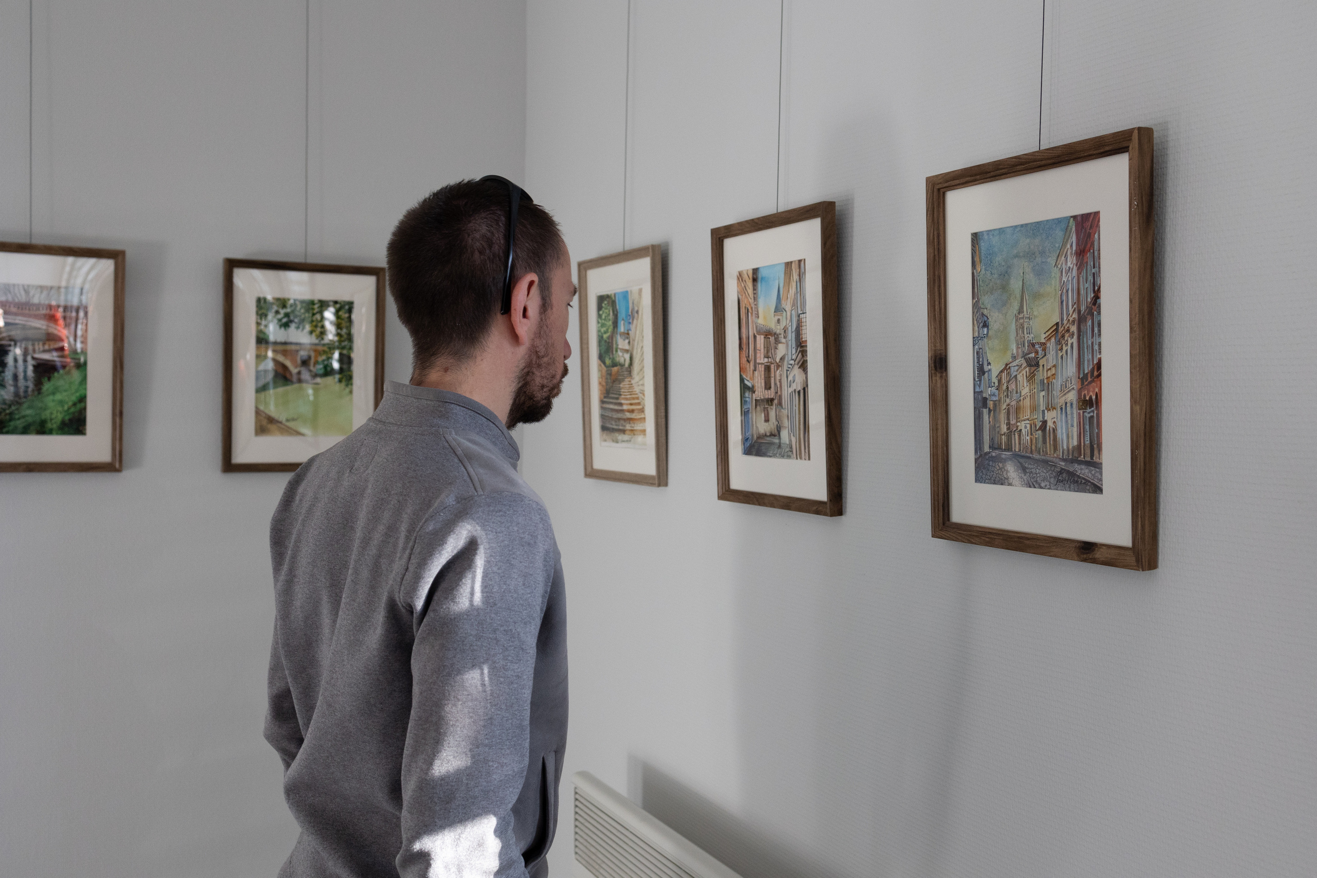 Exposition d’aquarelles de Toulouse par Paul Vladi. Евгения Смирнова — Ваш фотограф в Тулузе и на юго-западе Франции
