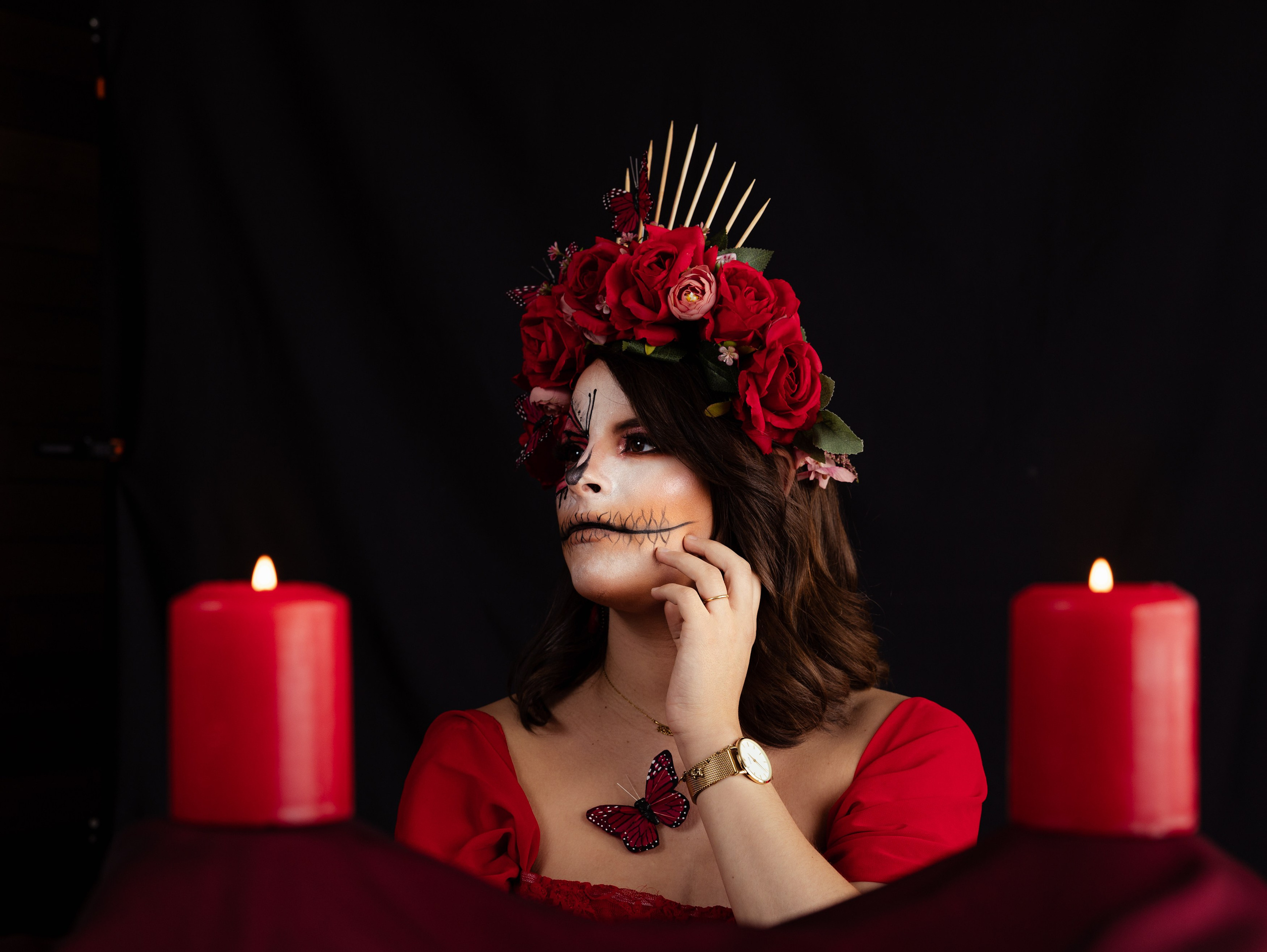 La Catrina | Maternity Photoshoot. Лайфстайл и семейный фотограф в г. Писек Чехия Оксана Телупилова