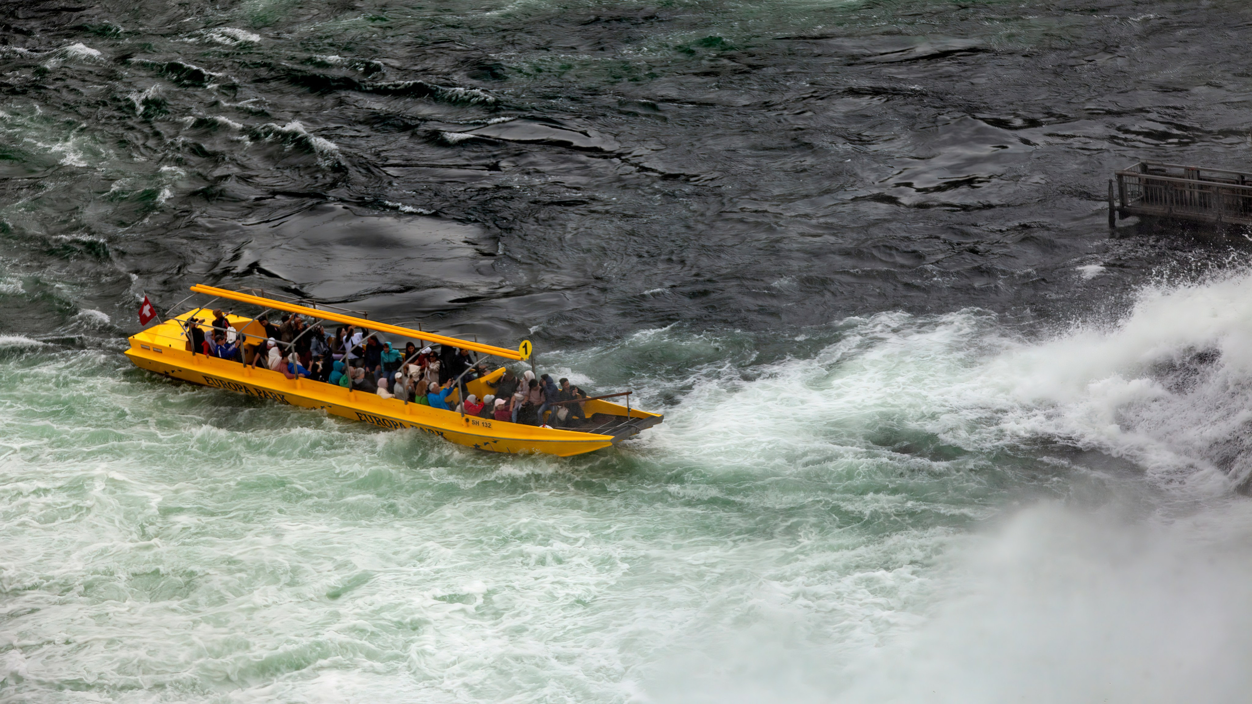 186.Rhine Falls.Switzerland.23.9.2024. Путешествия в формате 360......