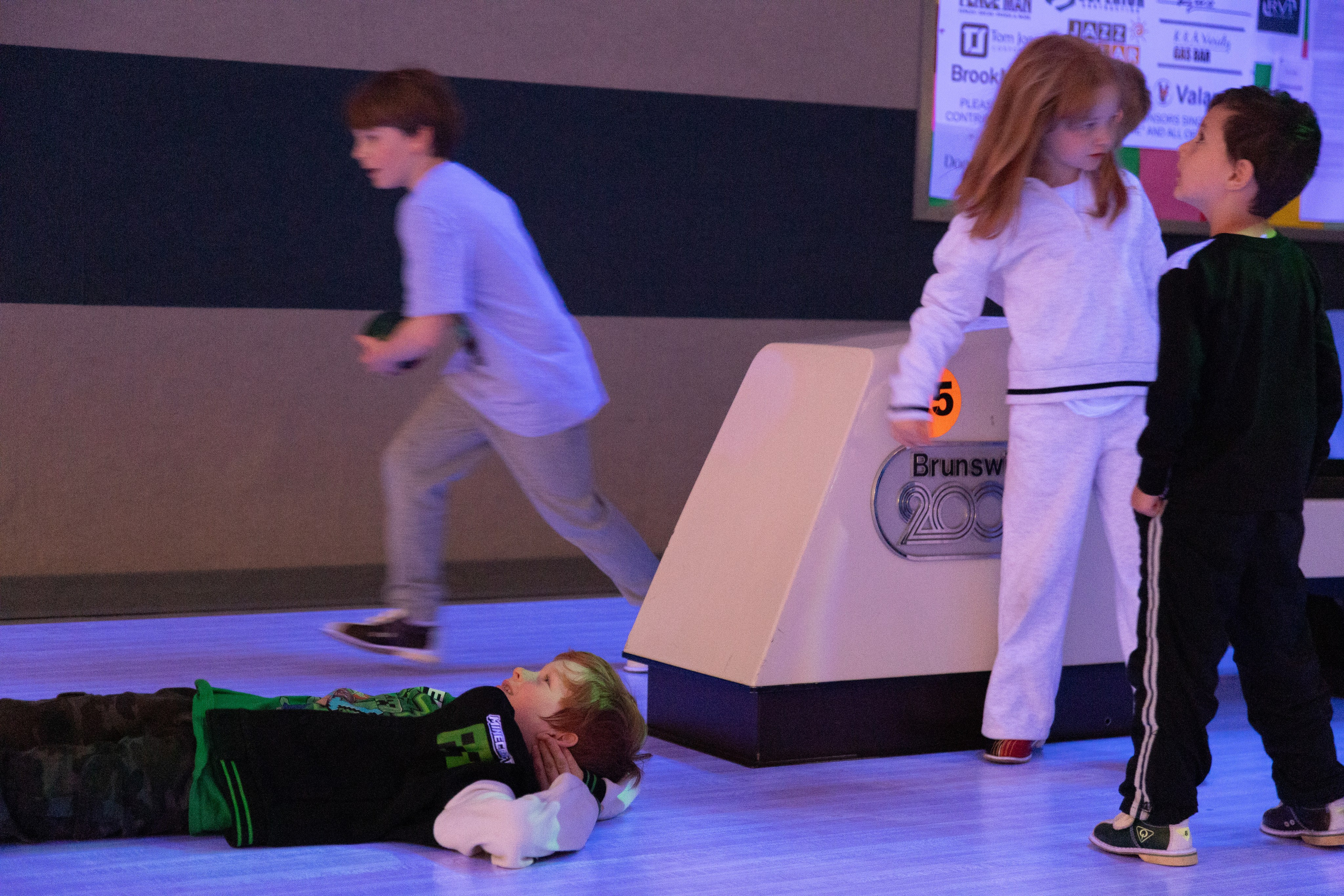 Alex LaCasse’s 8th Birthday at Mario’s Bowl 2025. Toronto Portrait Photographer Lena Lac