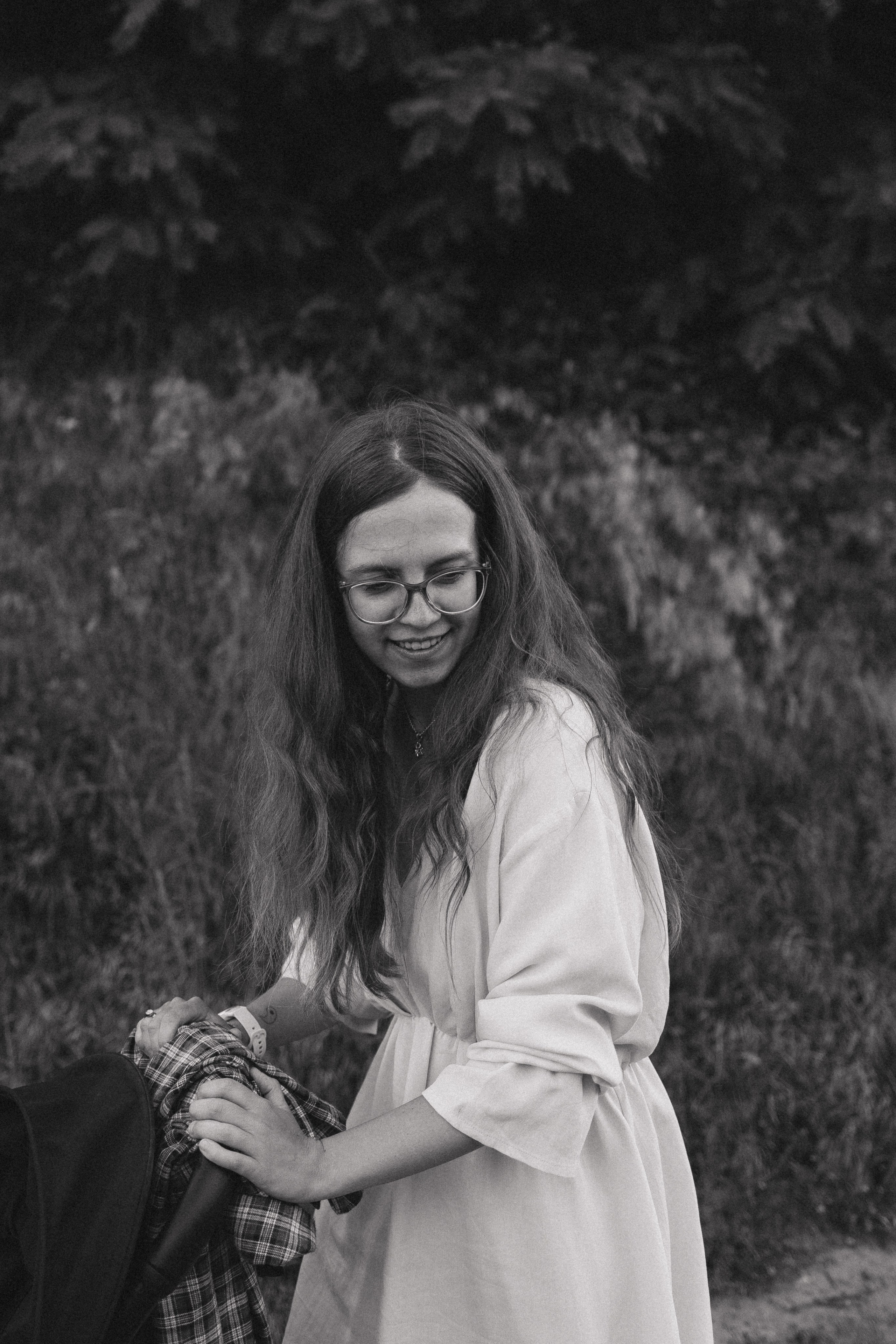 W parku. Rita Chojnowska