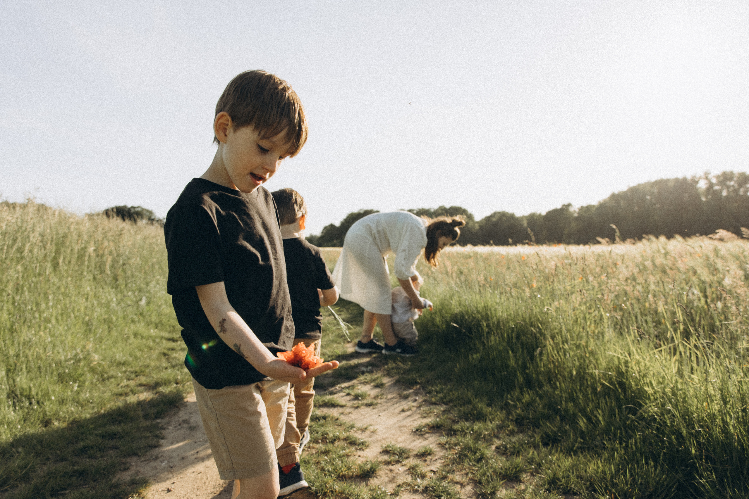 Familienfotos in der Natur. Familien & Hochzeitfotografin Nadja Holzmann