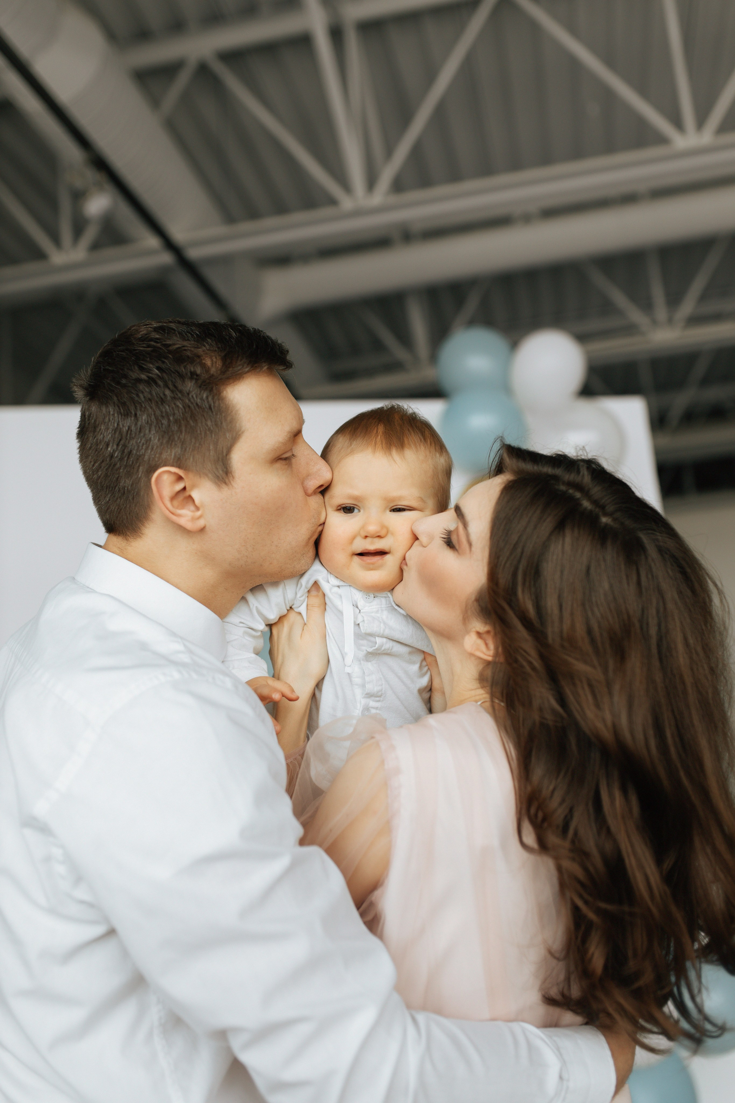 Aleksandr’s first birthday. Home