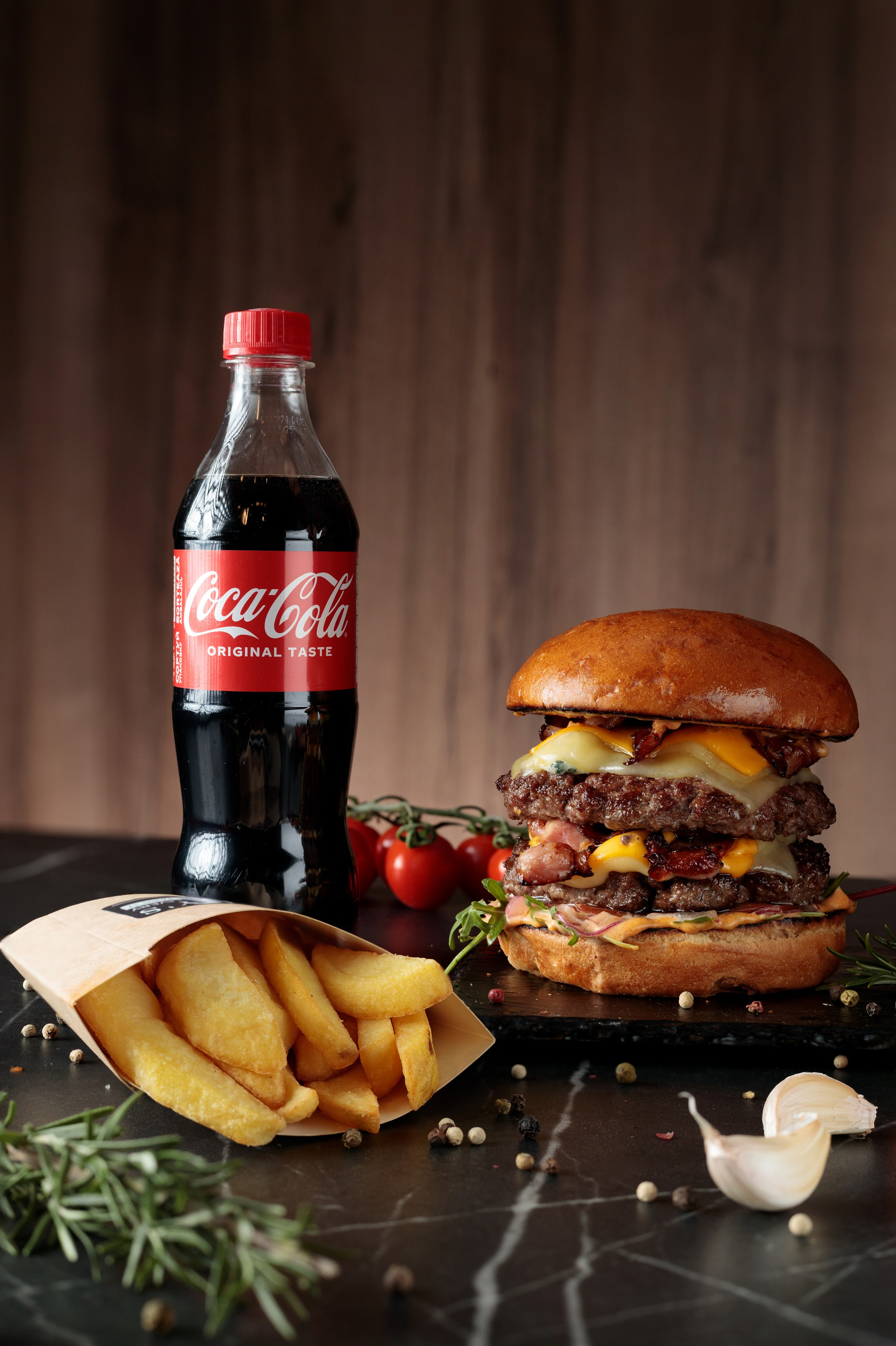 Burger menu. Captured by Hallovud