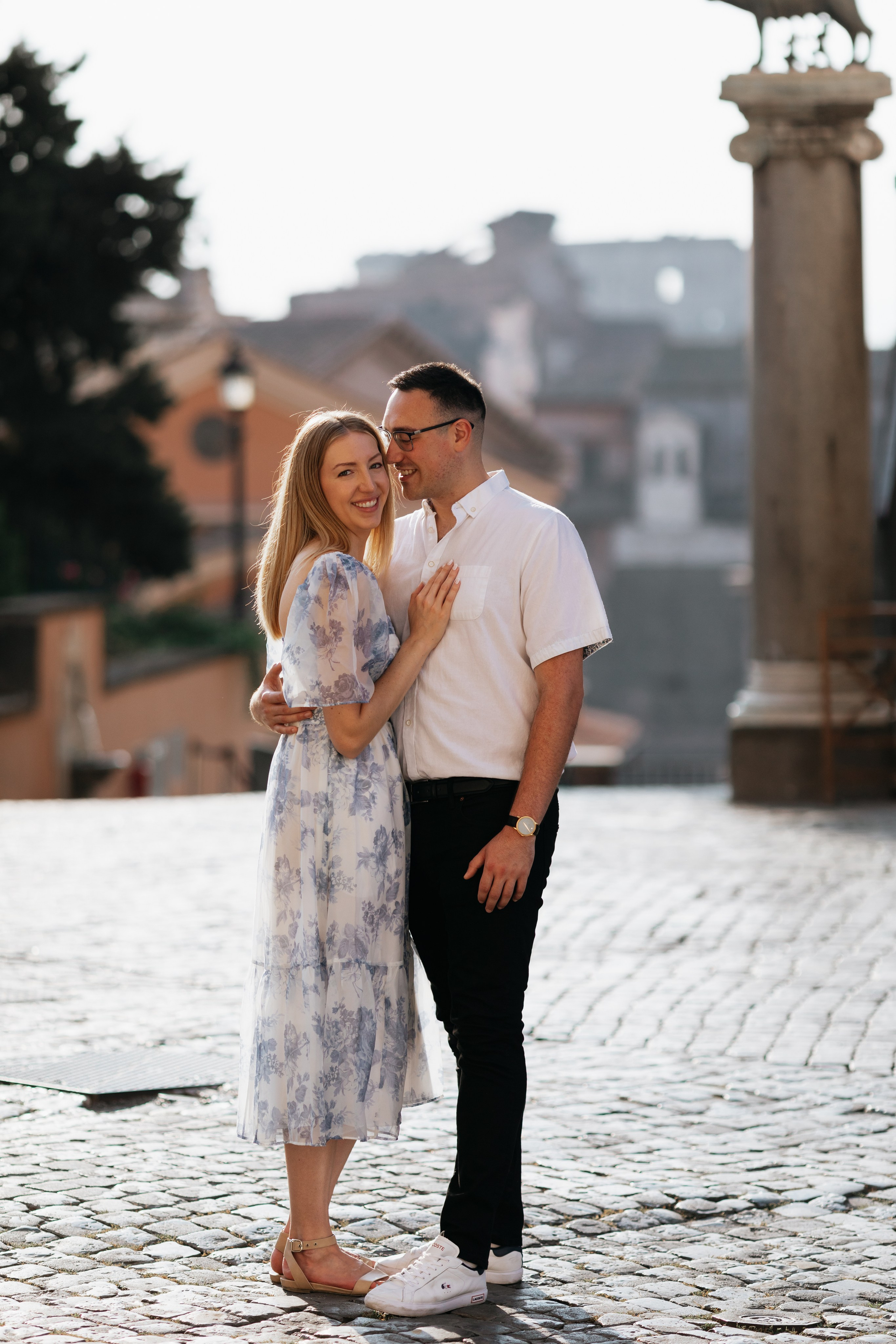 Leanne and Matt. Photographer in Rome