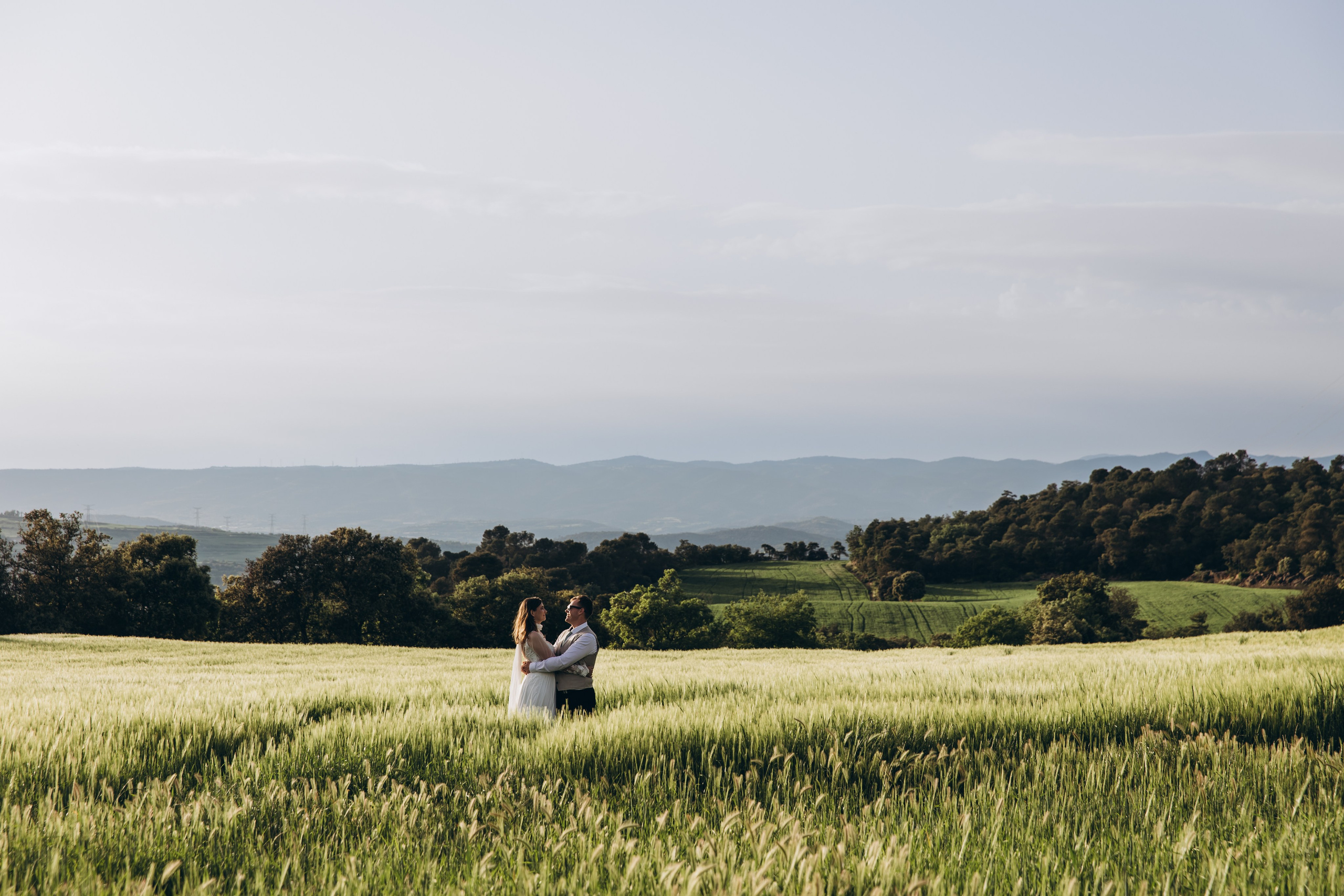Bride and groom in Monaco – destination wedding France and Spain.