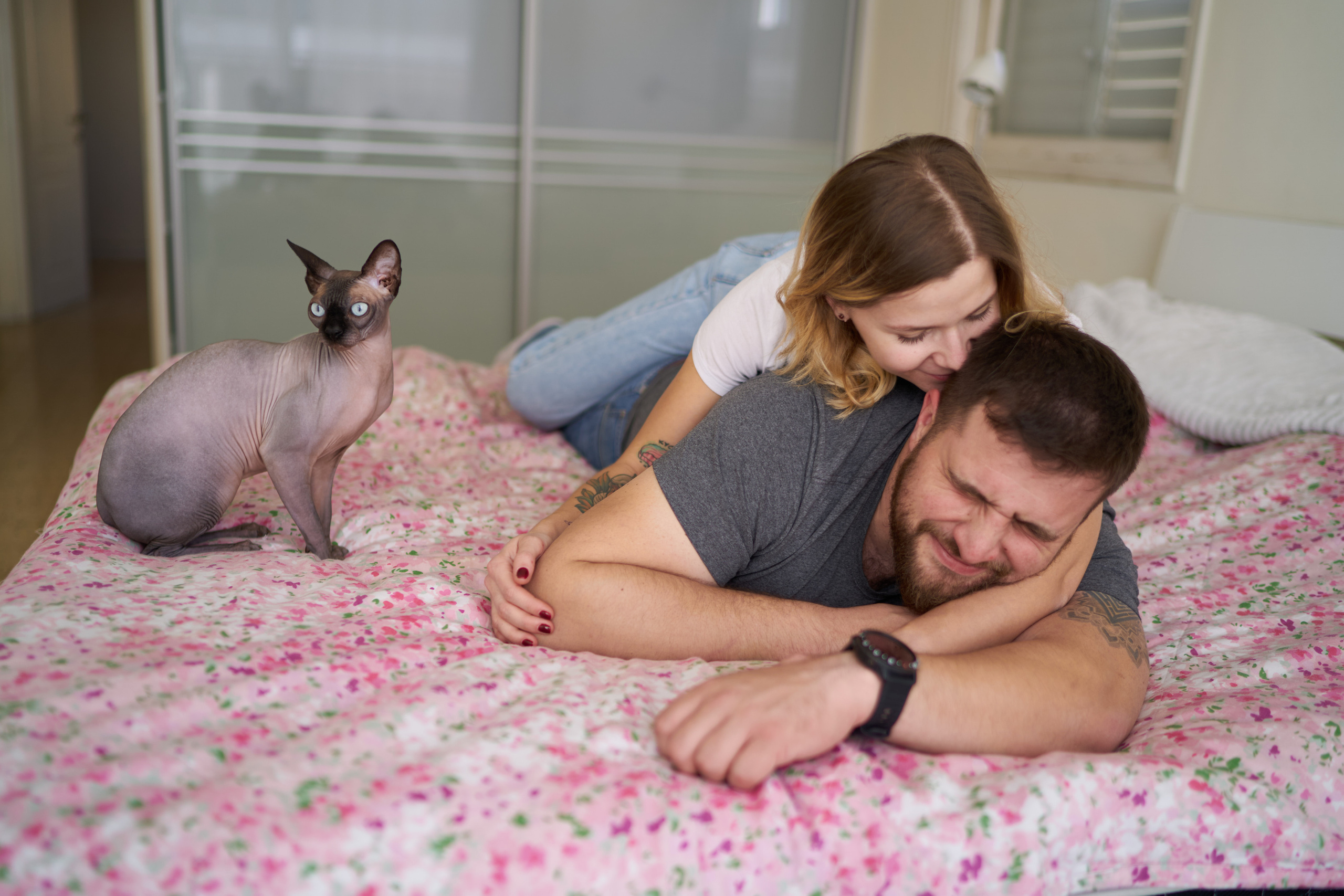 Julia&Valeriy Home Photo Shoot Series. צלם אלכס ברט בישראל