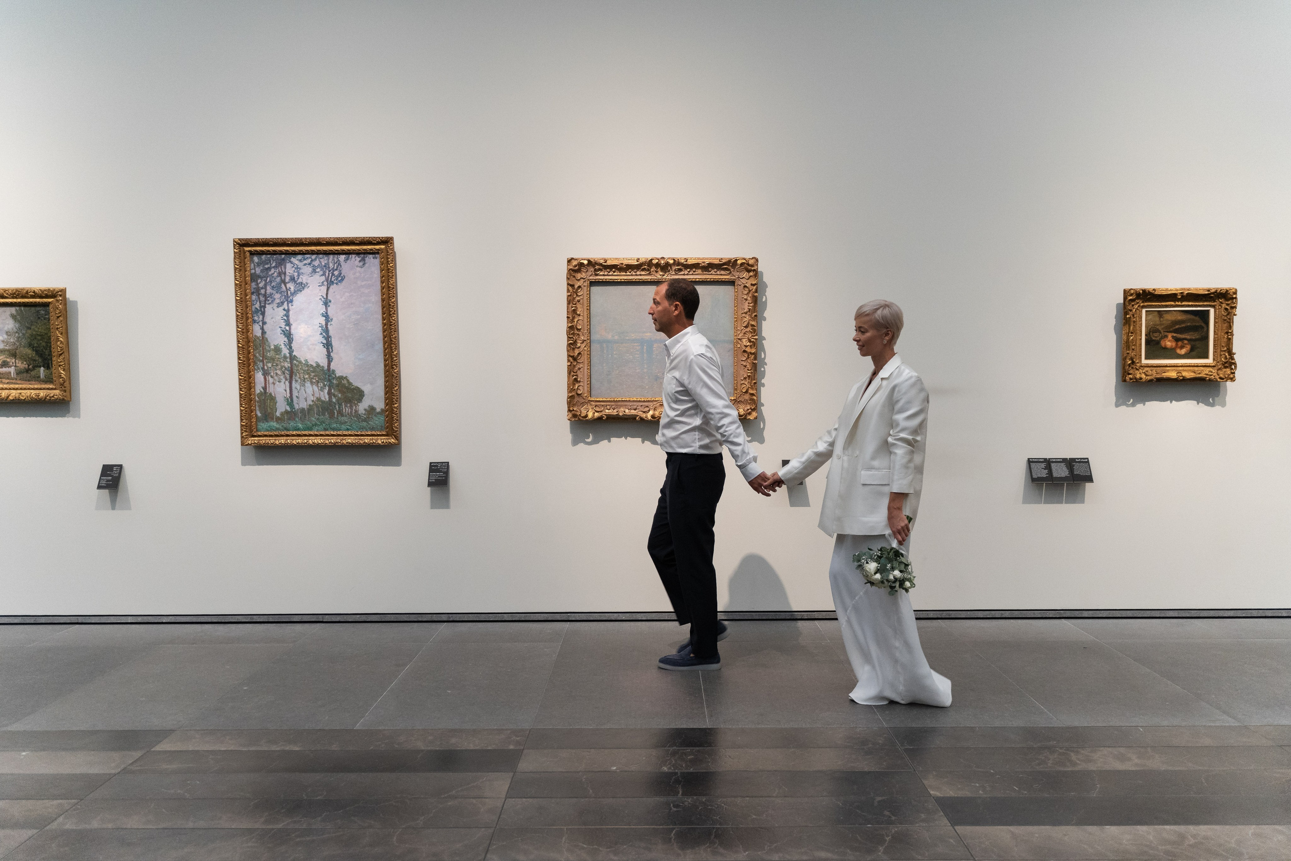 Love story Louvre Abu Dhabi. Фотограф в Абу Даби Марина
