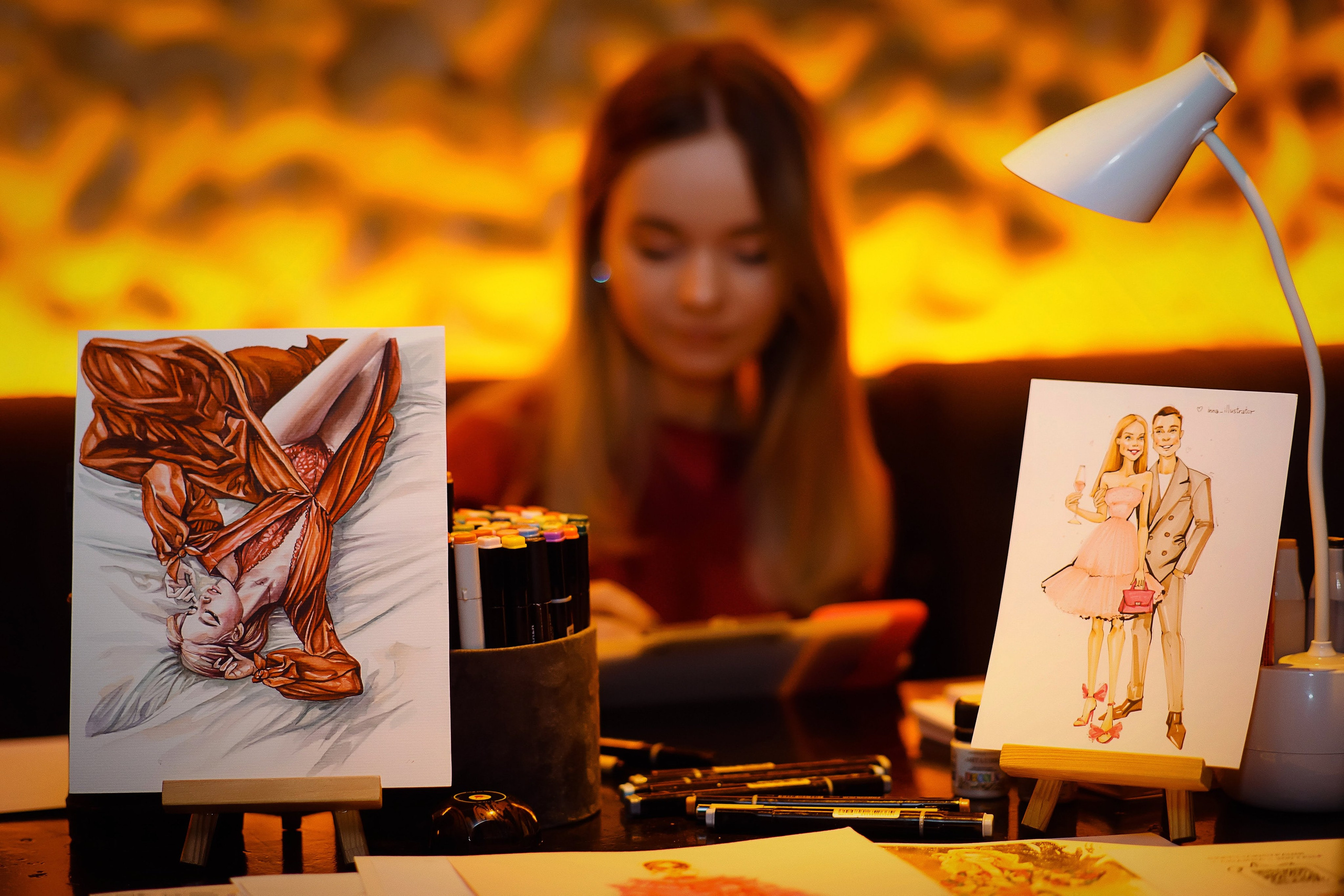 Live Sketching. InnaIllustrator