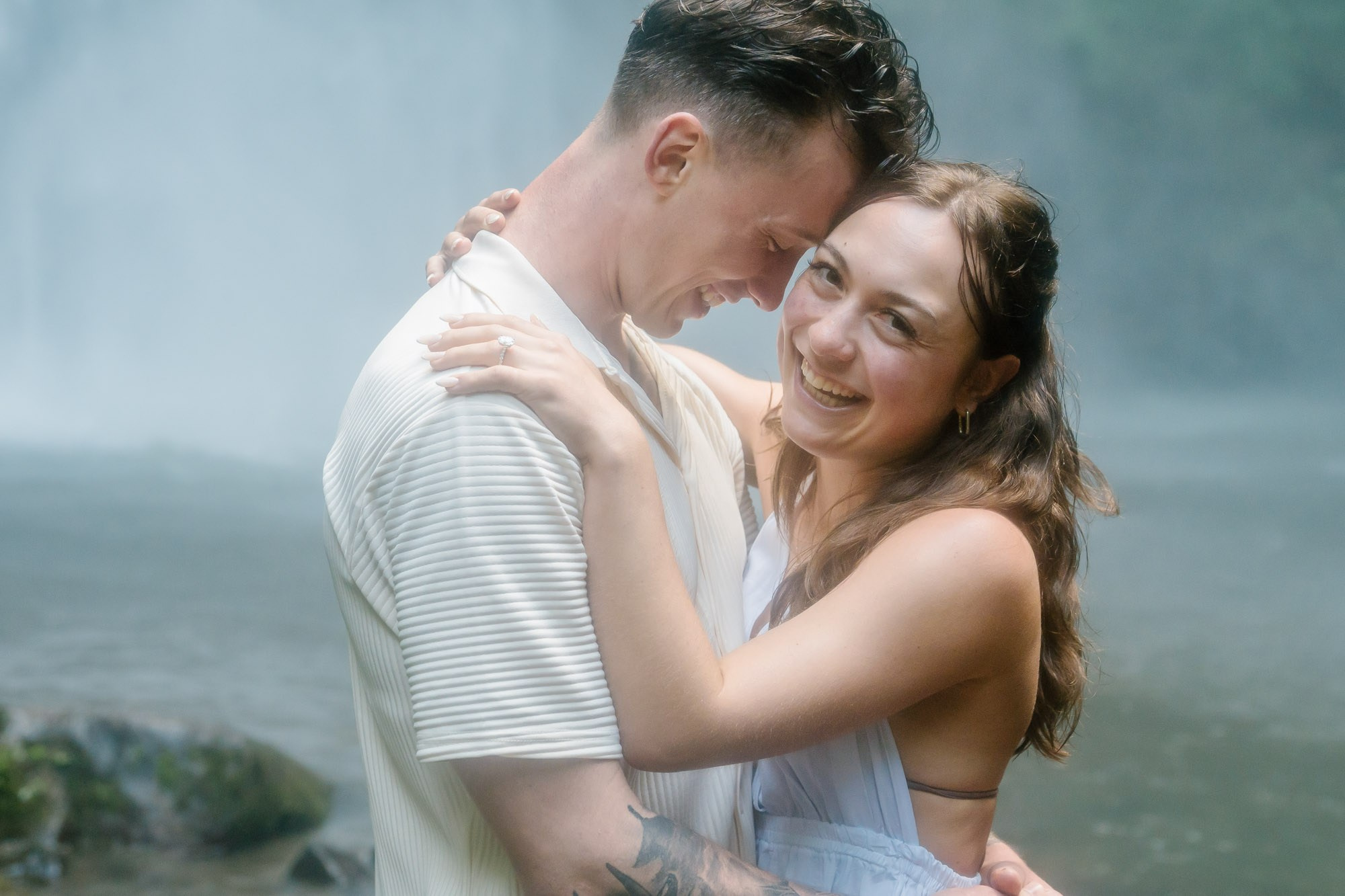 Marriage Proposal. Female Photographer in Bali