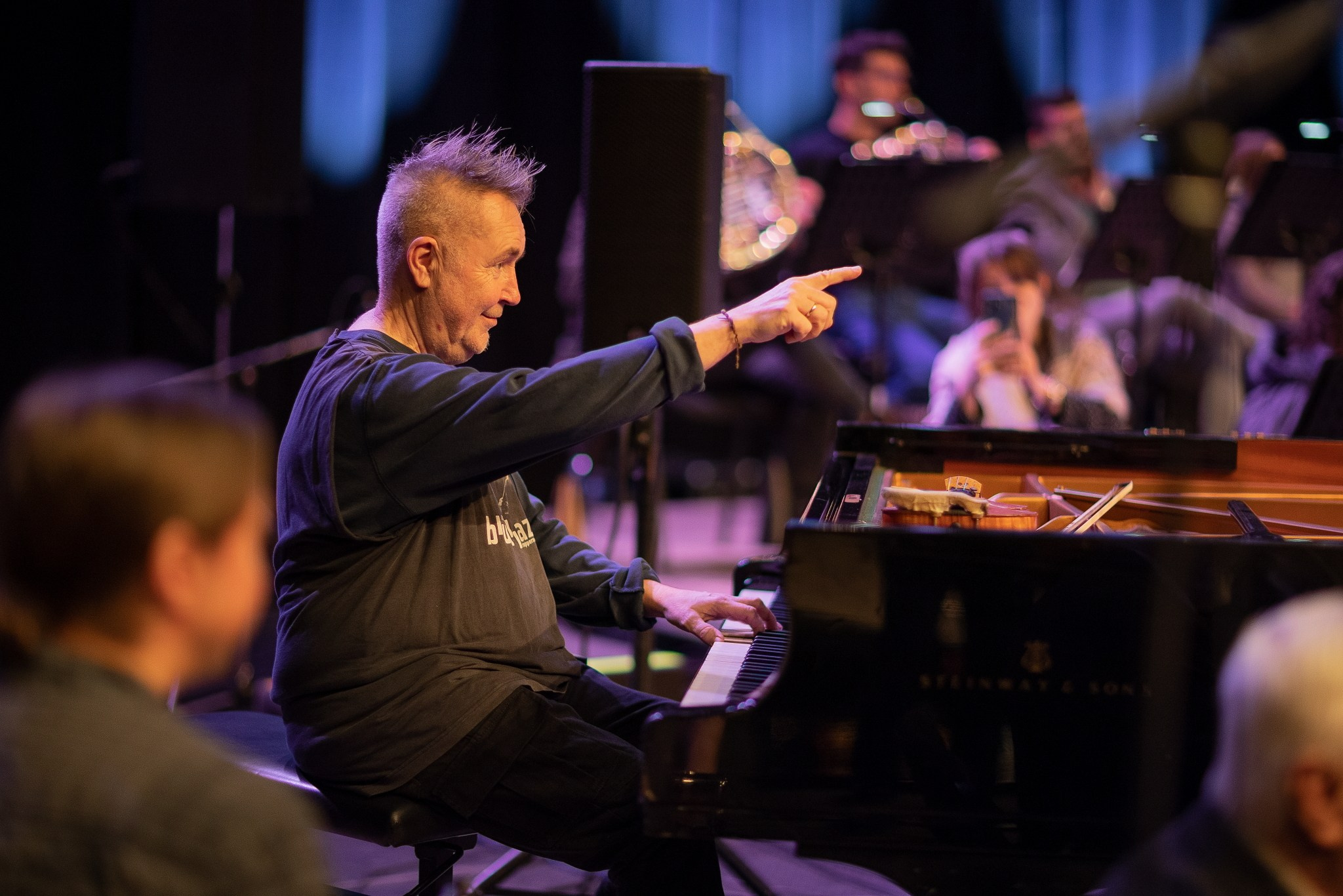 Найджъл Кенеди и Георги Андреев — репетиция и концерт в София, 13.02.2025. Александър Сандев - website