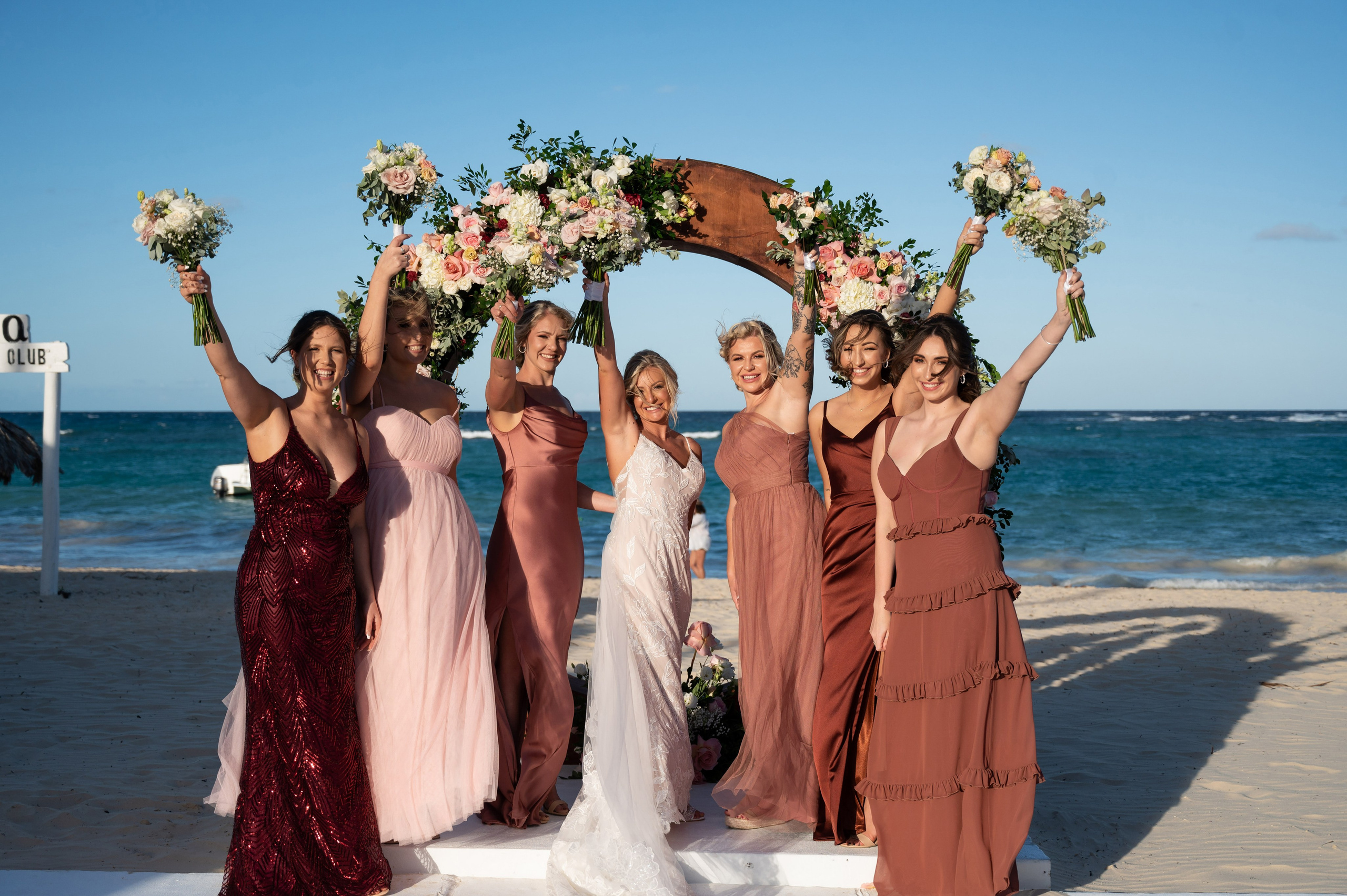Dream Wedding of Caitlin & Ryan at Kukua Beach, Punta Cana