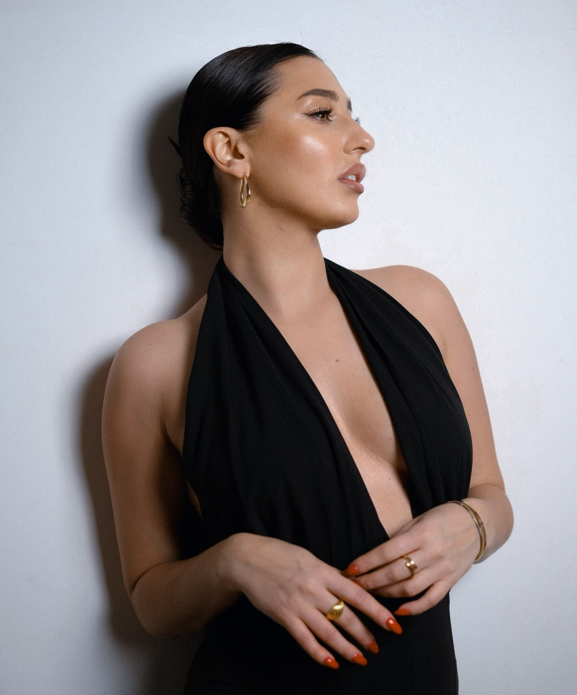 Personal shooting. Stylist