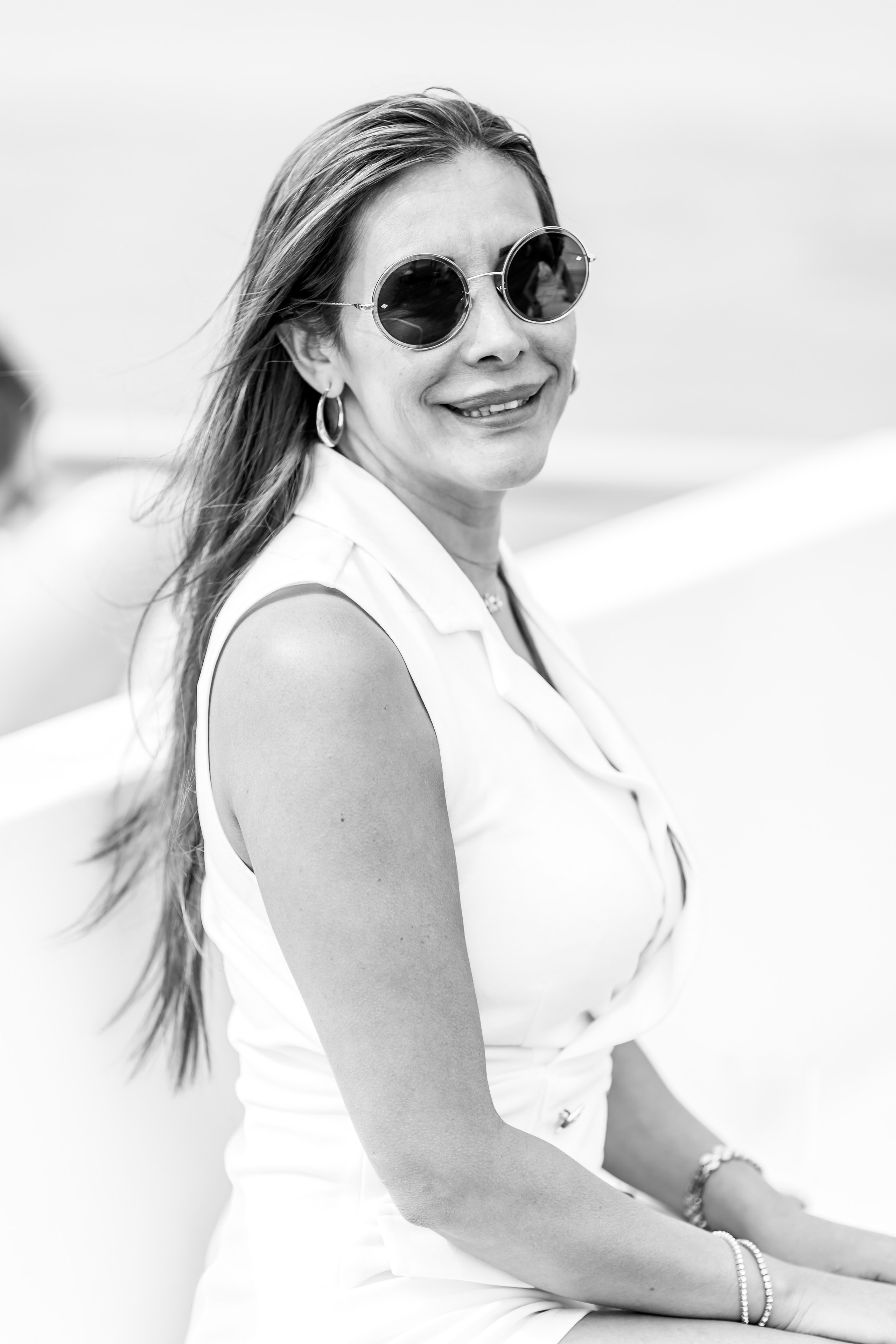 Ausflug mit Vertretern eines Kosmetikunternehmens. Adelya Tomin