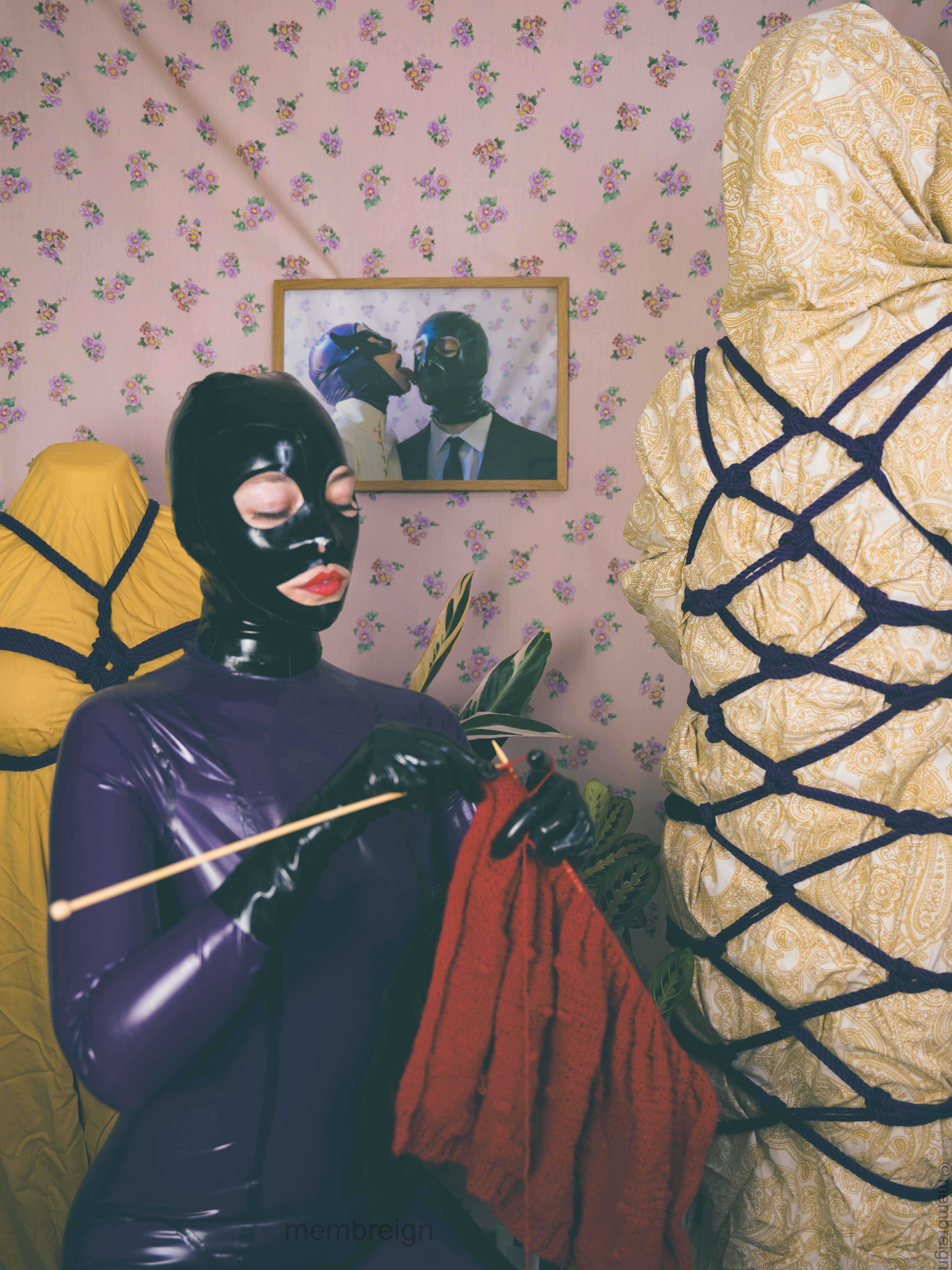 In my webs. Membreign