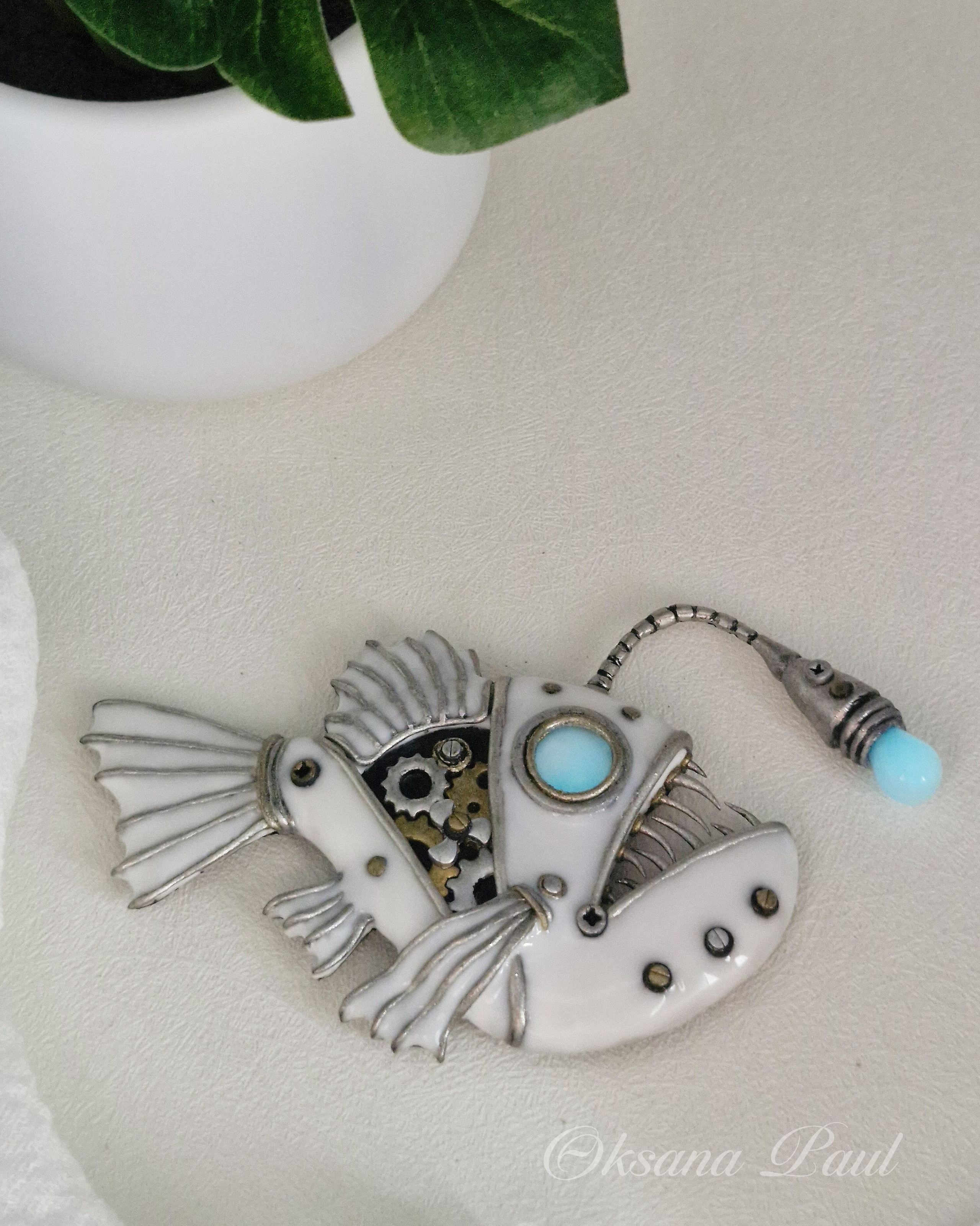 Стимпанк будущего / Steampunk der Zukunft ➜. Oksana Paul-Gardinen-Design Oksana Paul ✧ Art of Gardinen & Textile Design ✧ Polymer Clay Art & Handmade Creatures