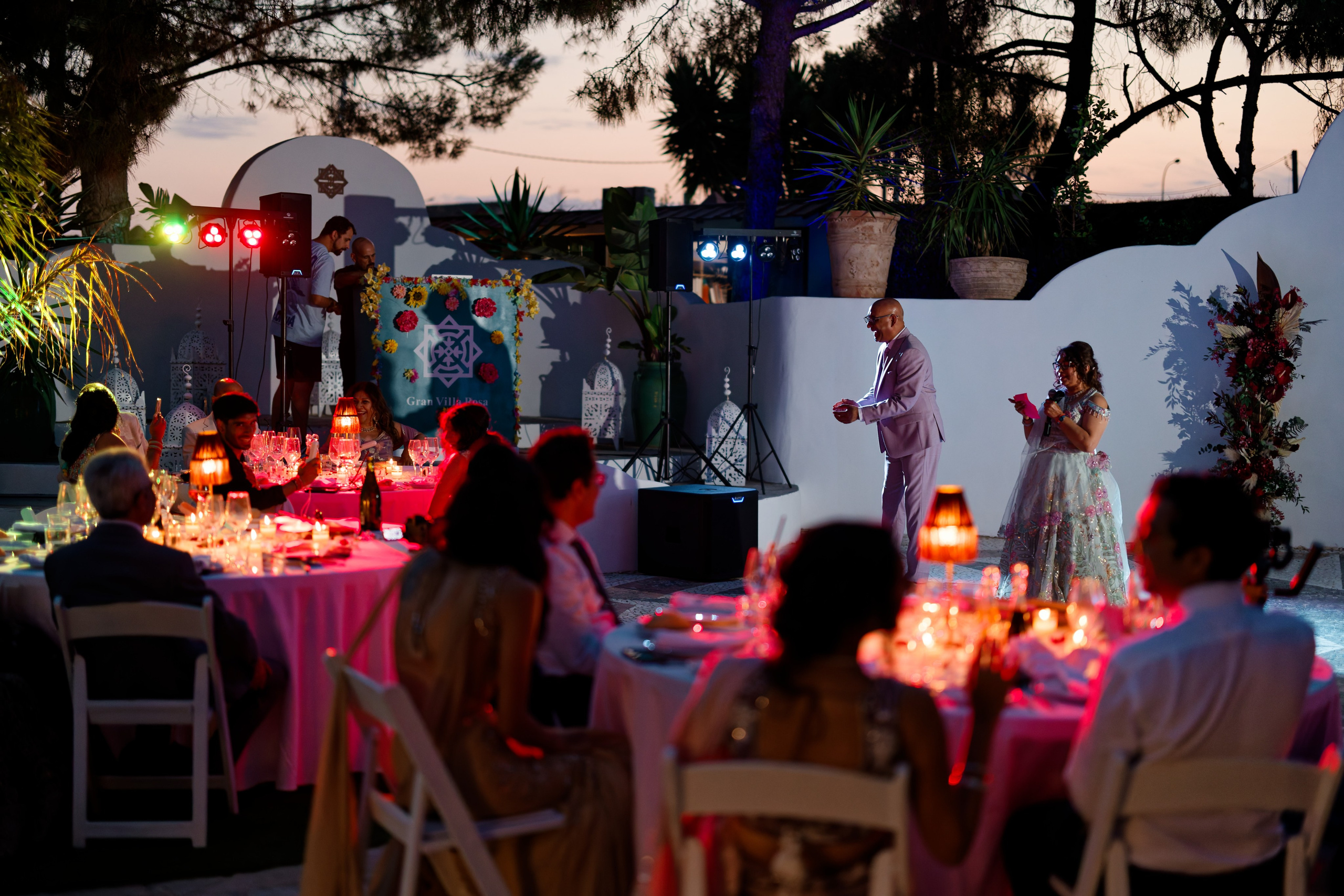 Indian wedding at Gran Villa Rosa, Barcelona