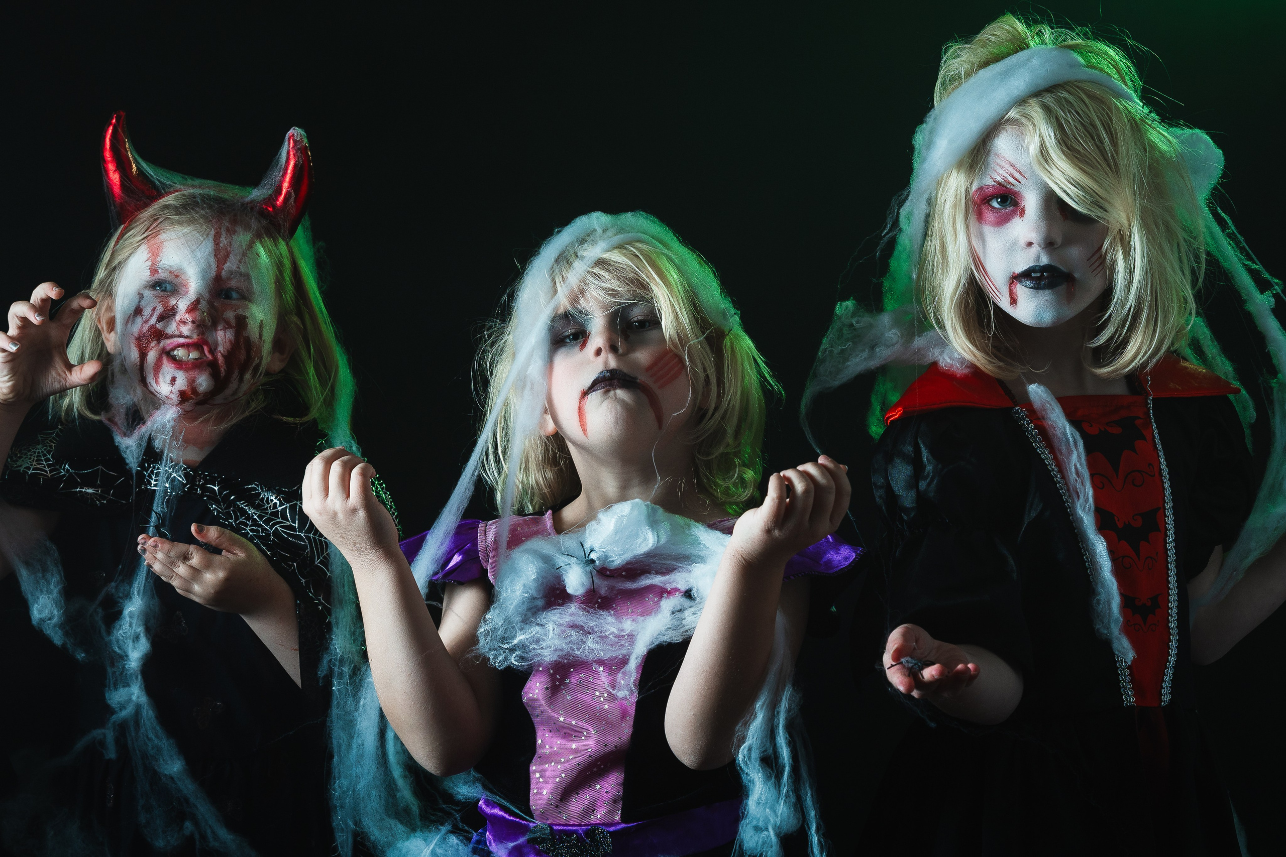 Halloween. Porträttfotograf Johan Lind