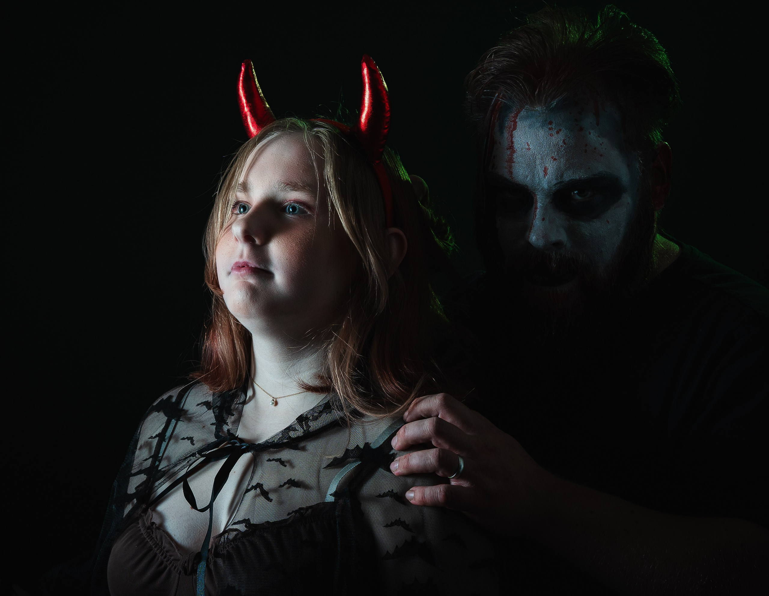Halloween. Porträttfotograf Johan Lind