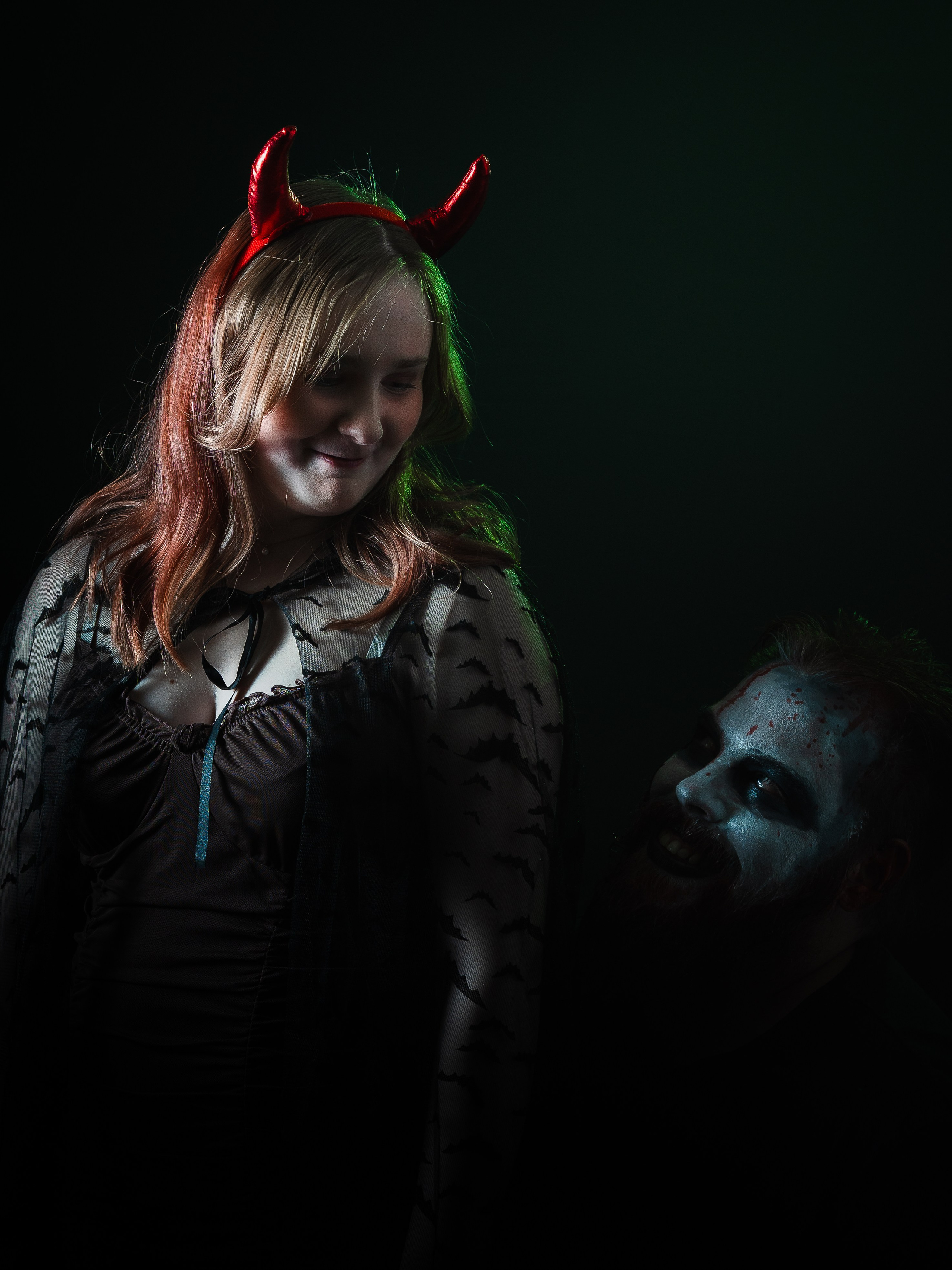 Halloween. Porträttfotograf Johan Lind