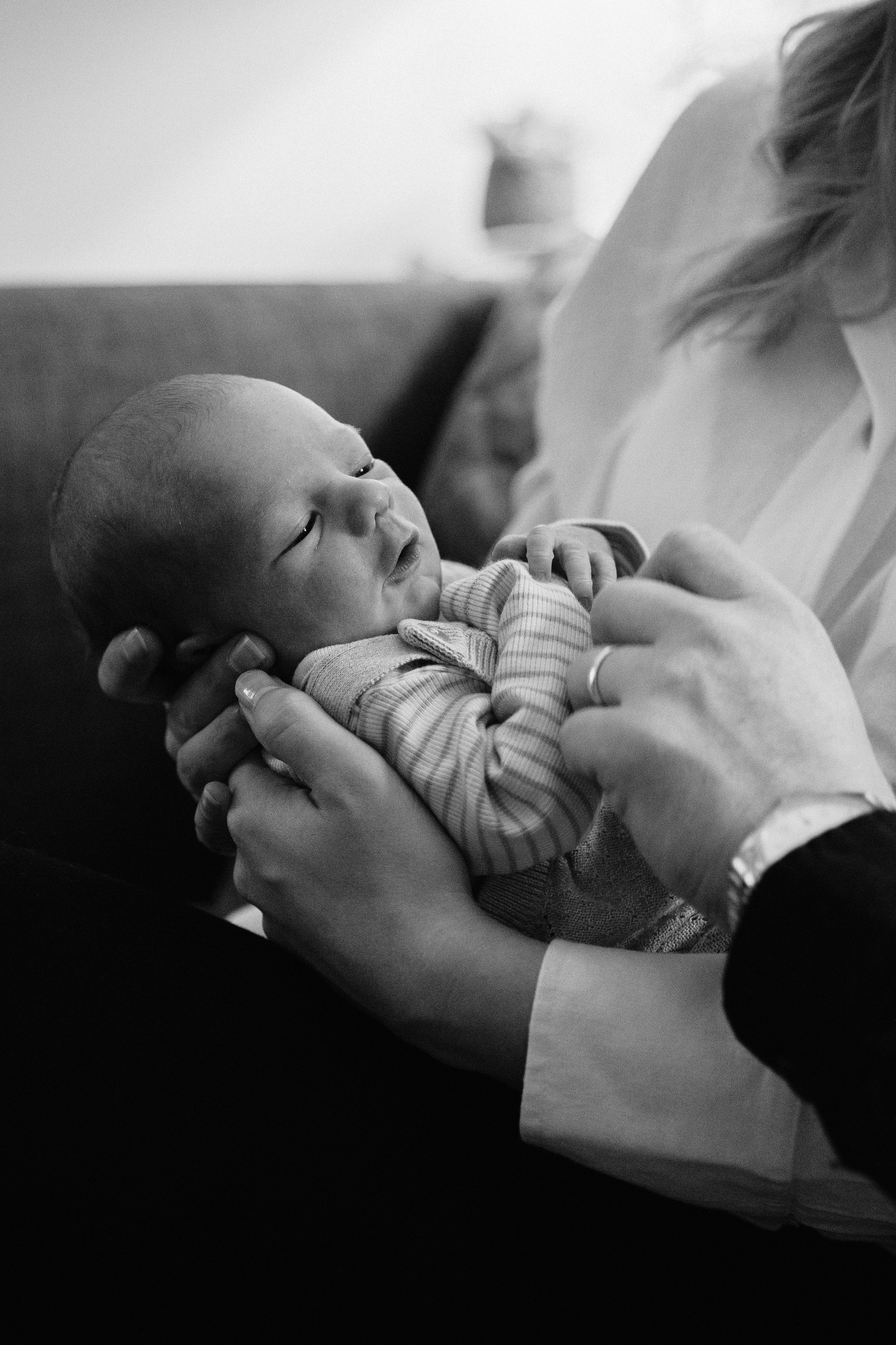 Newborn in-home photo session. Newcastle Upon Tyne Photographer Yana Balatskaya