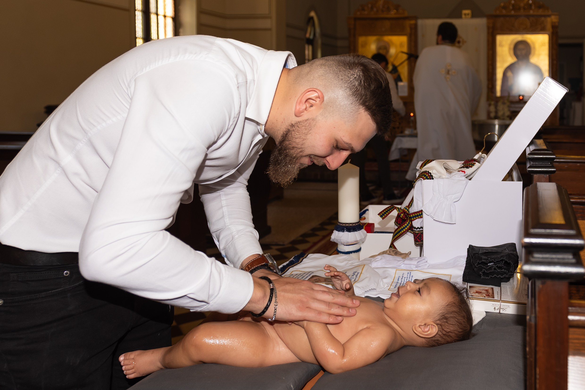 Christening. Klausenburg Photography