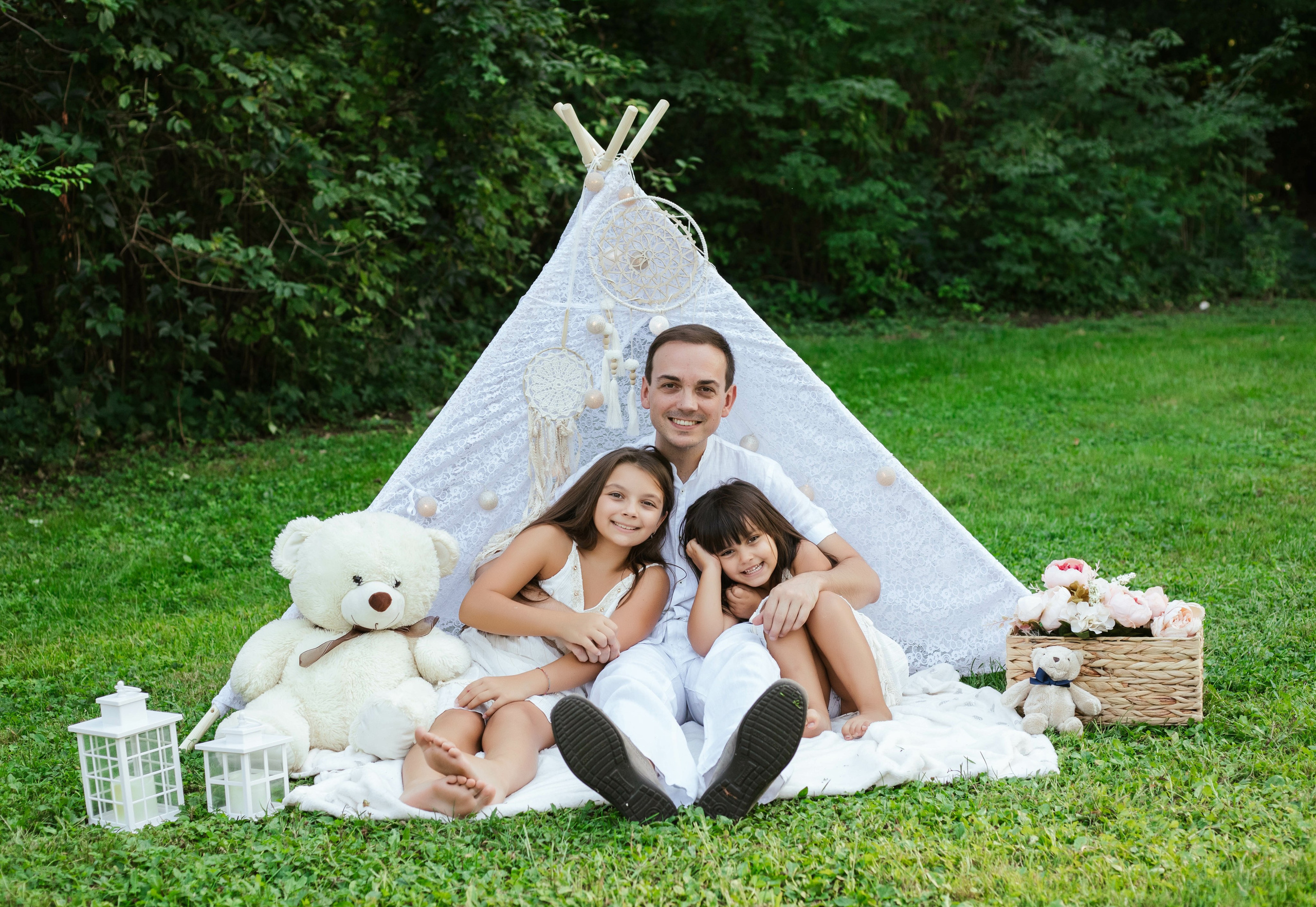 Jennifer e la sua bellissima famiglia. Luci e Capricci Photography