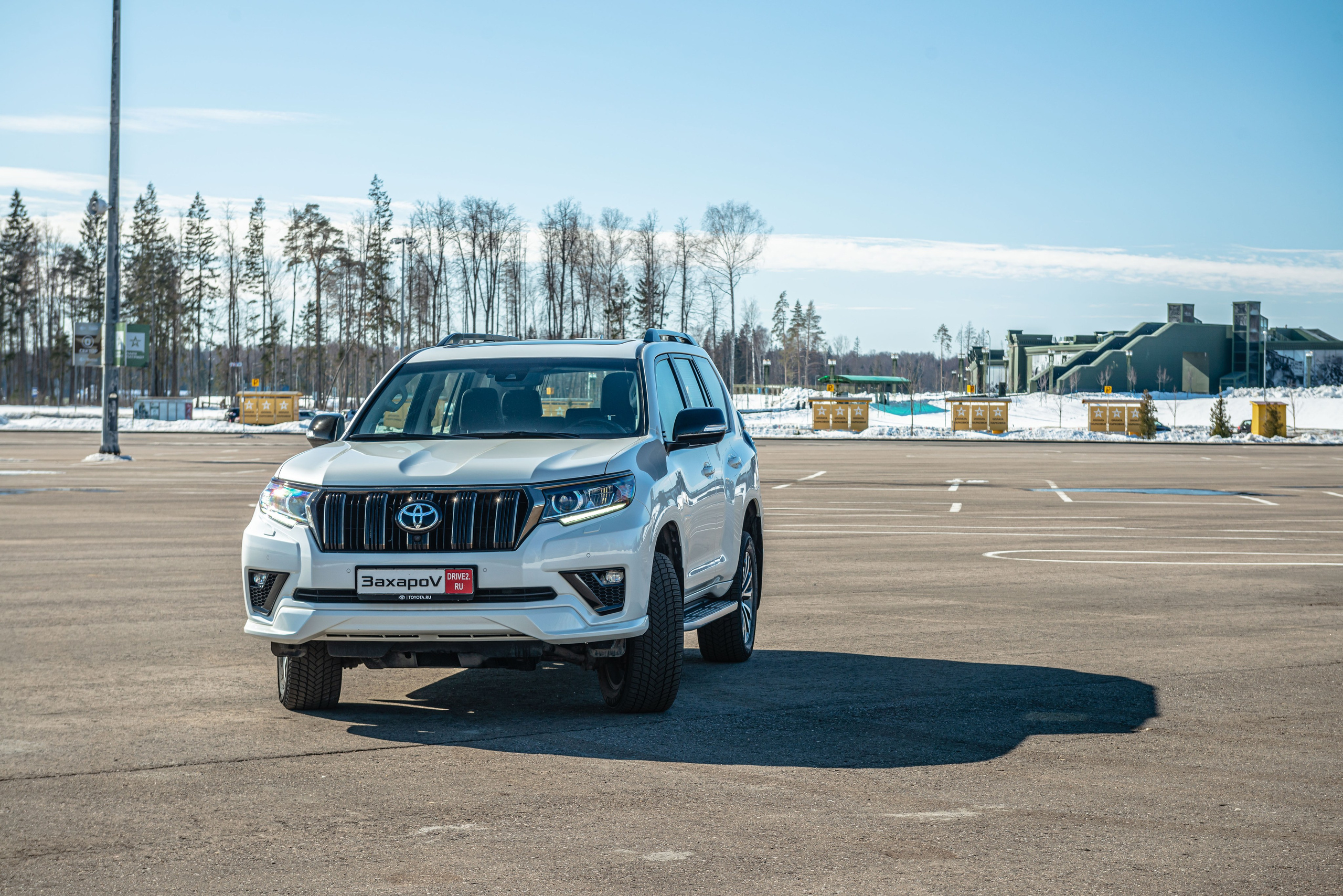 Автомобильная фотосъемка Toyota Prado 2022. ФОТОГРАФ МЕКСИКА КИНТАНА-РОО