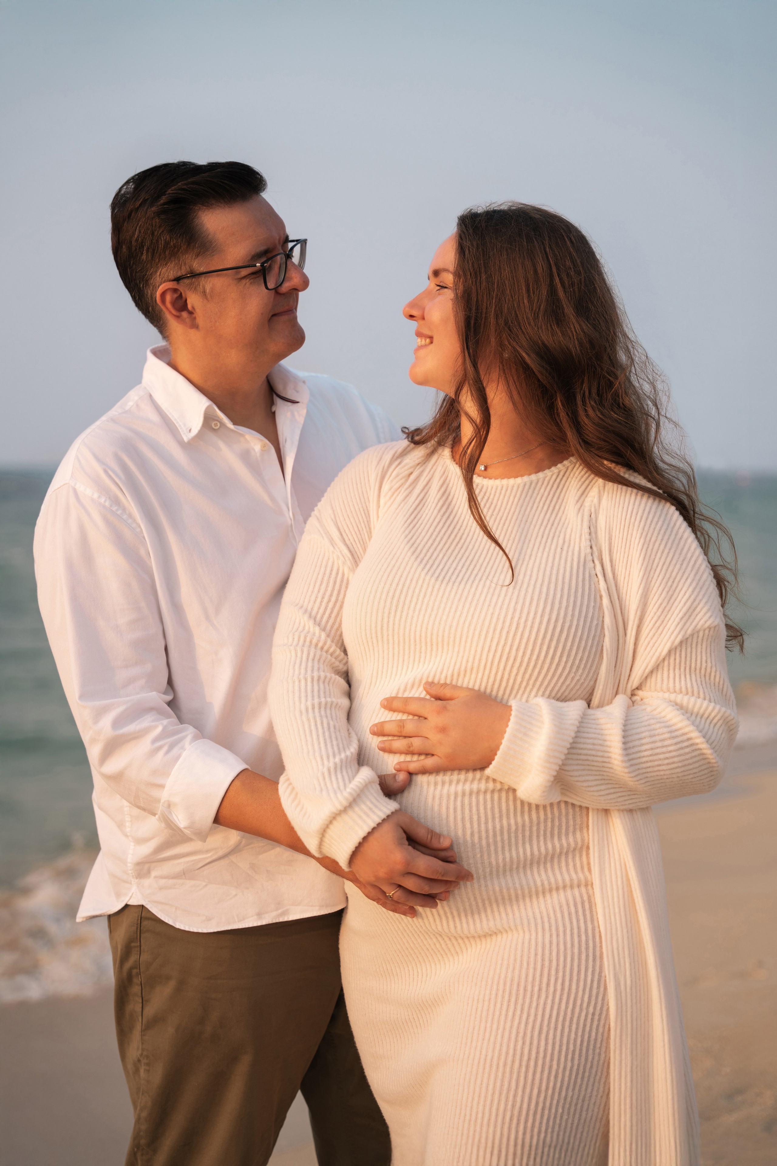 Beach sunset. Angela Iakovleva — Family Photographer in Dubai