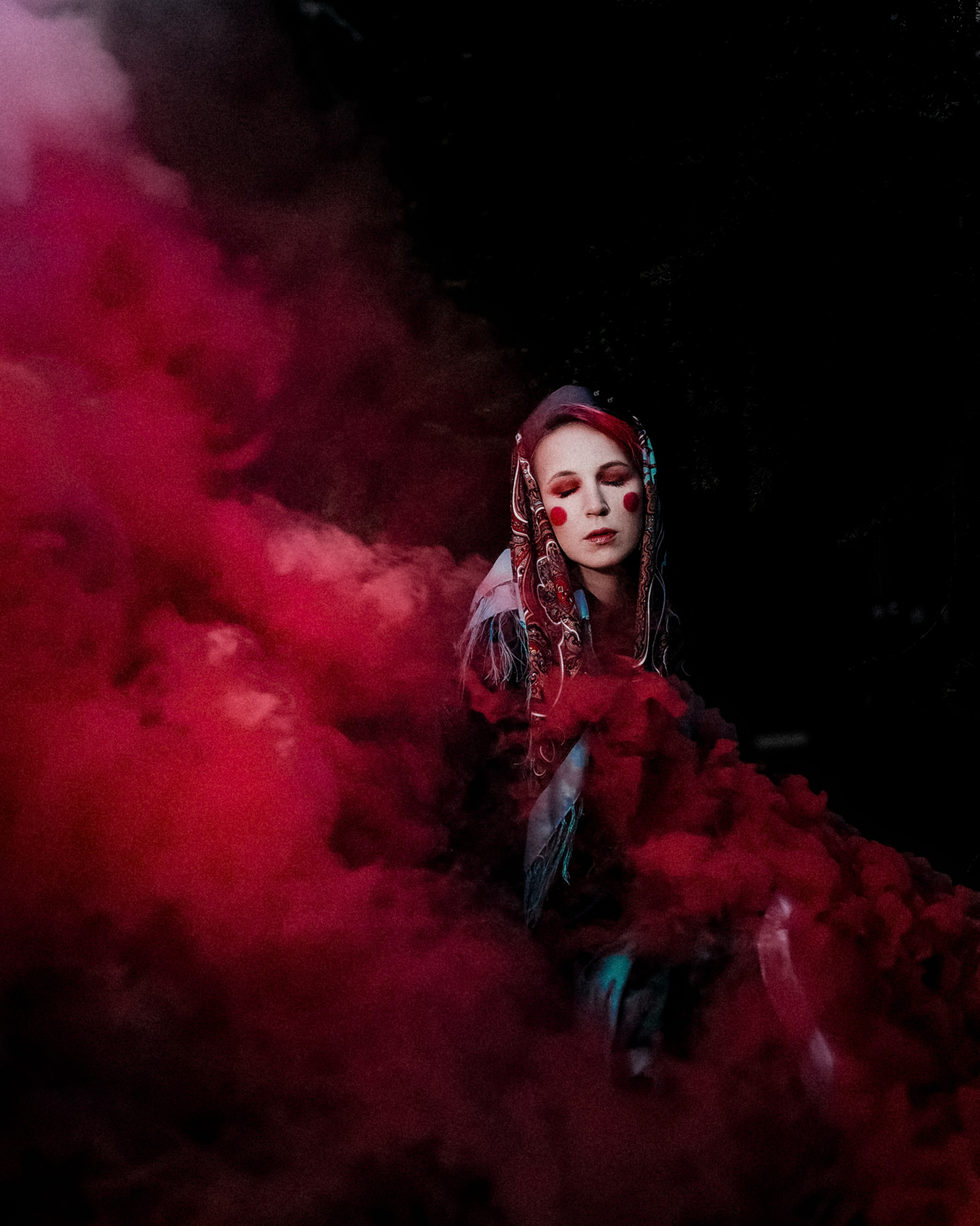Dark Slavic Fairy-tale in Fir Trees. Moth & Moss Photography