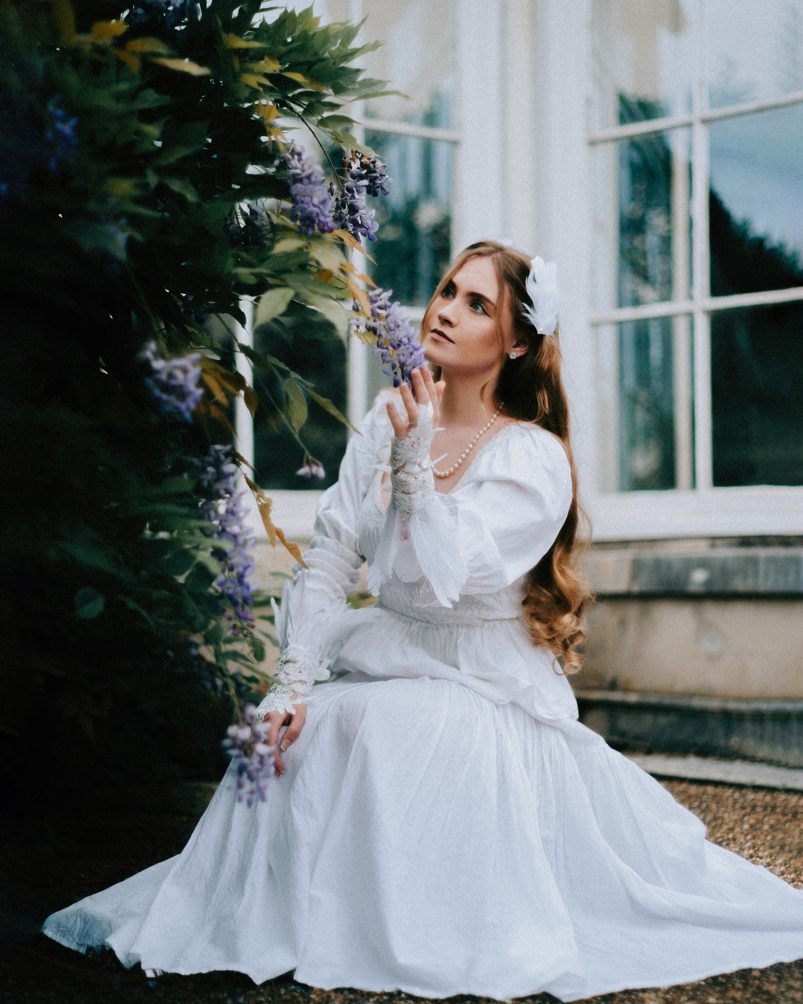 Swan Princess Portrait Photoshoot in London. Moth & Moss Photography