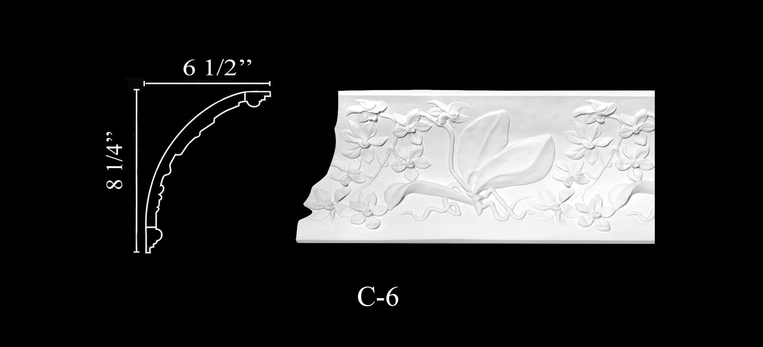 Crown Molding. Plaster molding