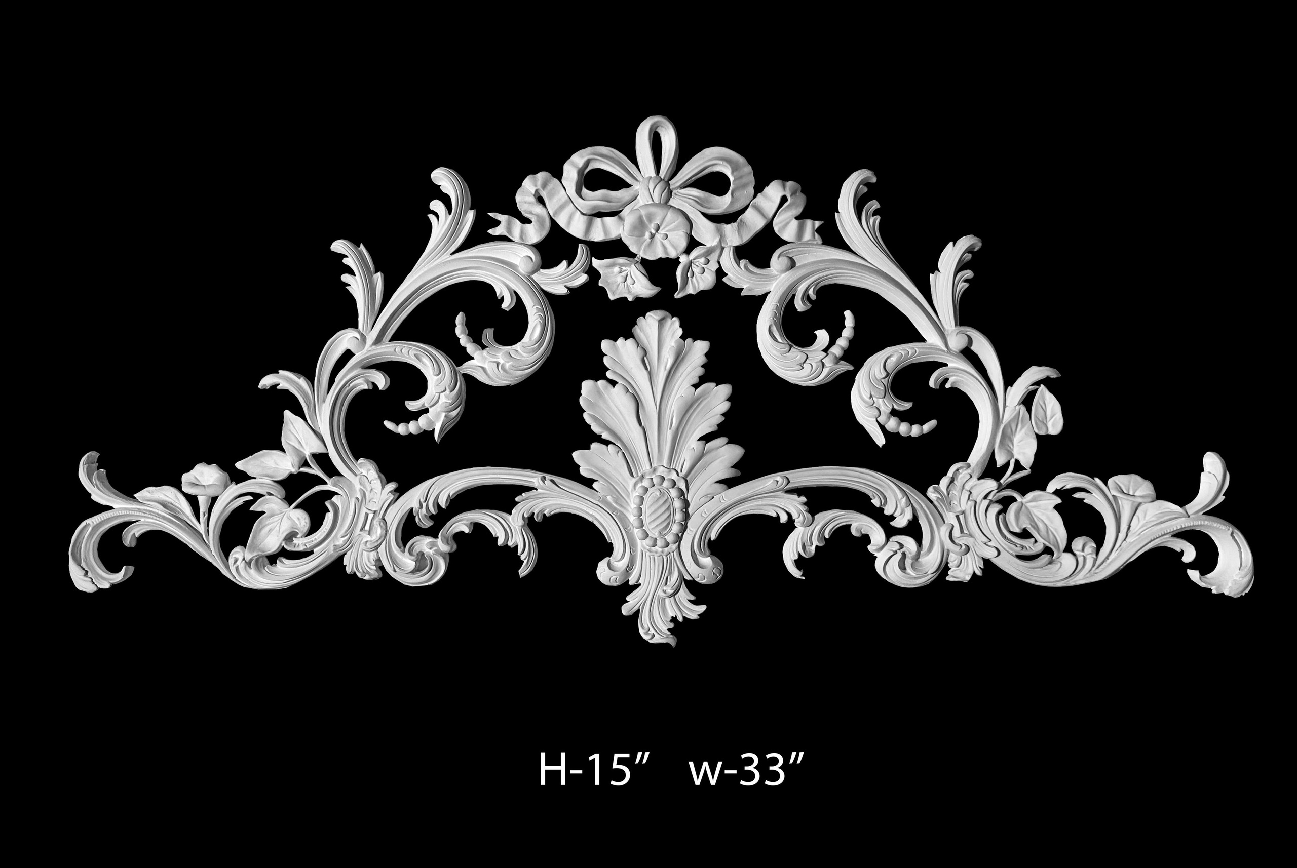Cartouche Centerpiece. Plaster molding