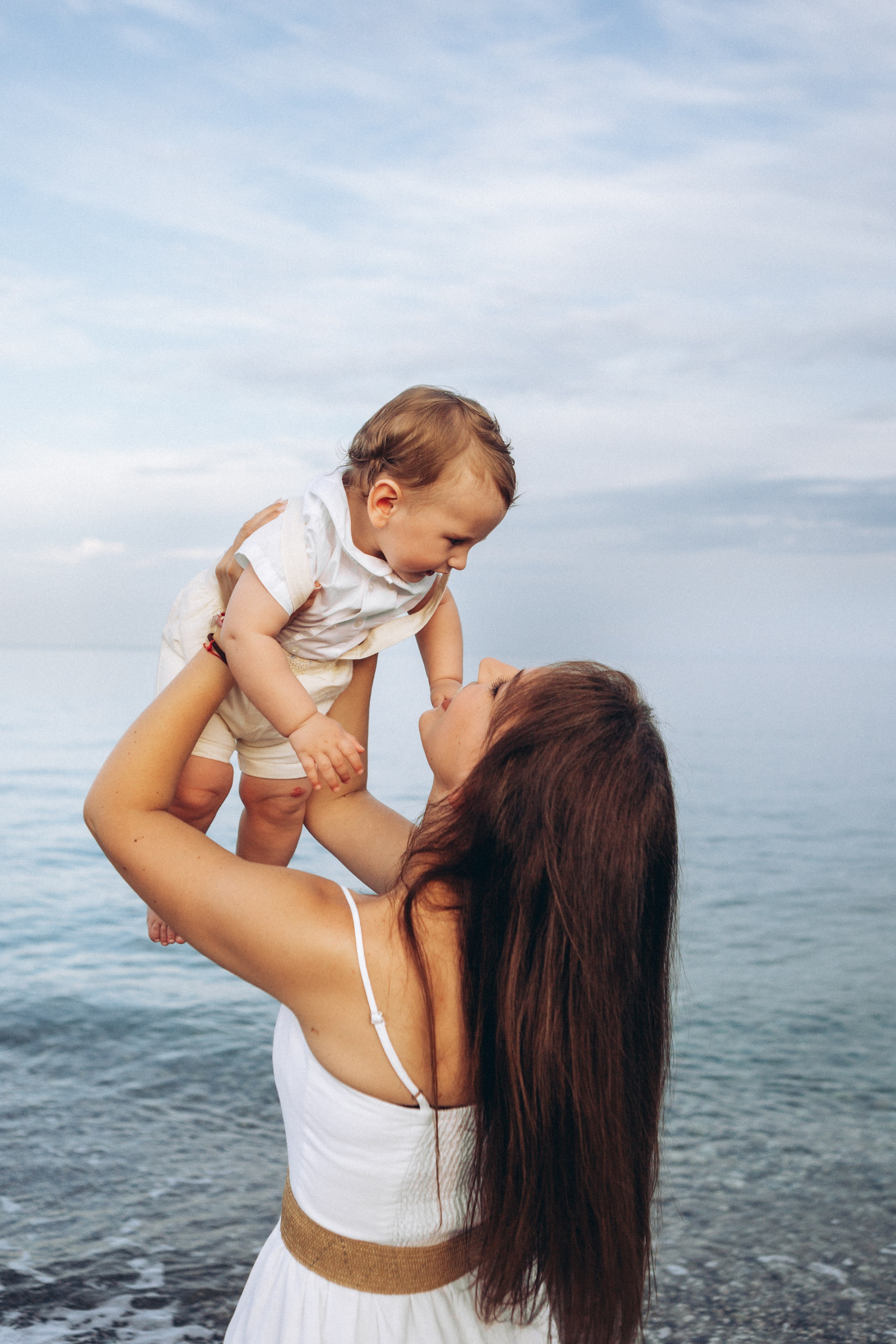 Семейная фотосессия на пляже в Чамьюва. Фотограф в Анталии, Кемере и Белеке
