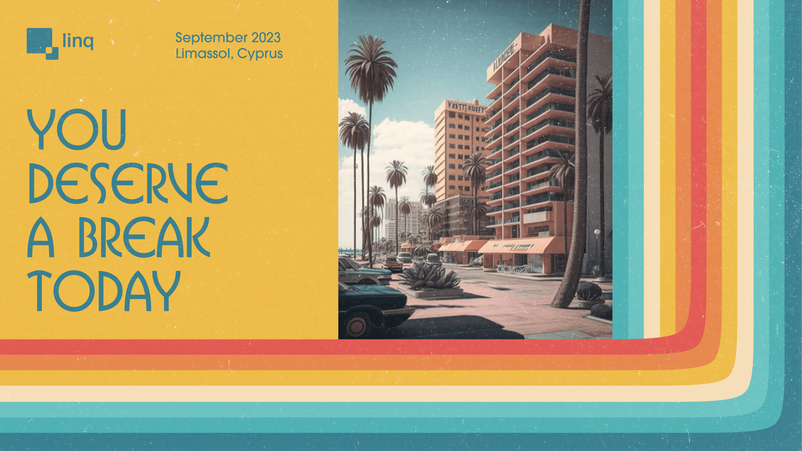 [Branding, Art Direction, Presentation Design] — IT Conference — linq. Tim Katerinko — Visual Storytelling for Brands, Culture & Events