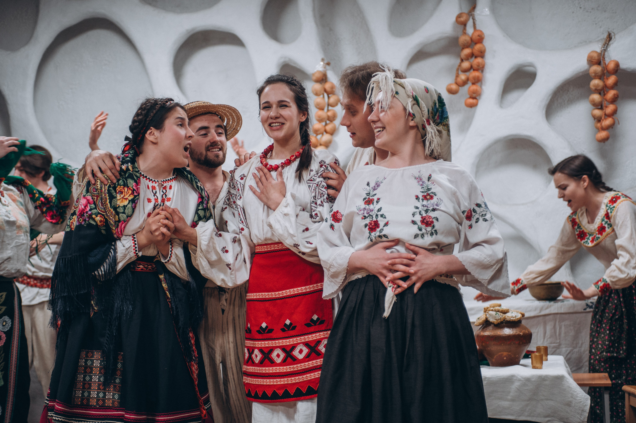 Вистава студентів Кайдашева сім’я. Фотограф Київ