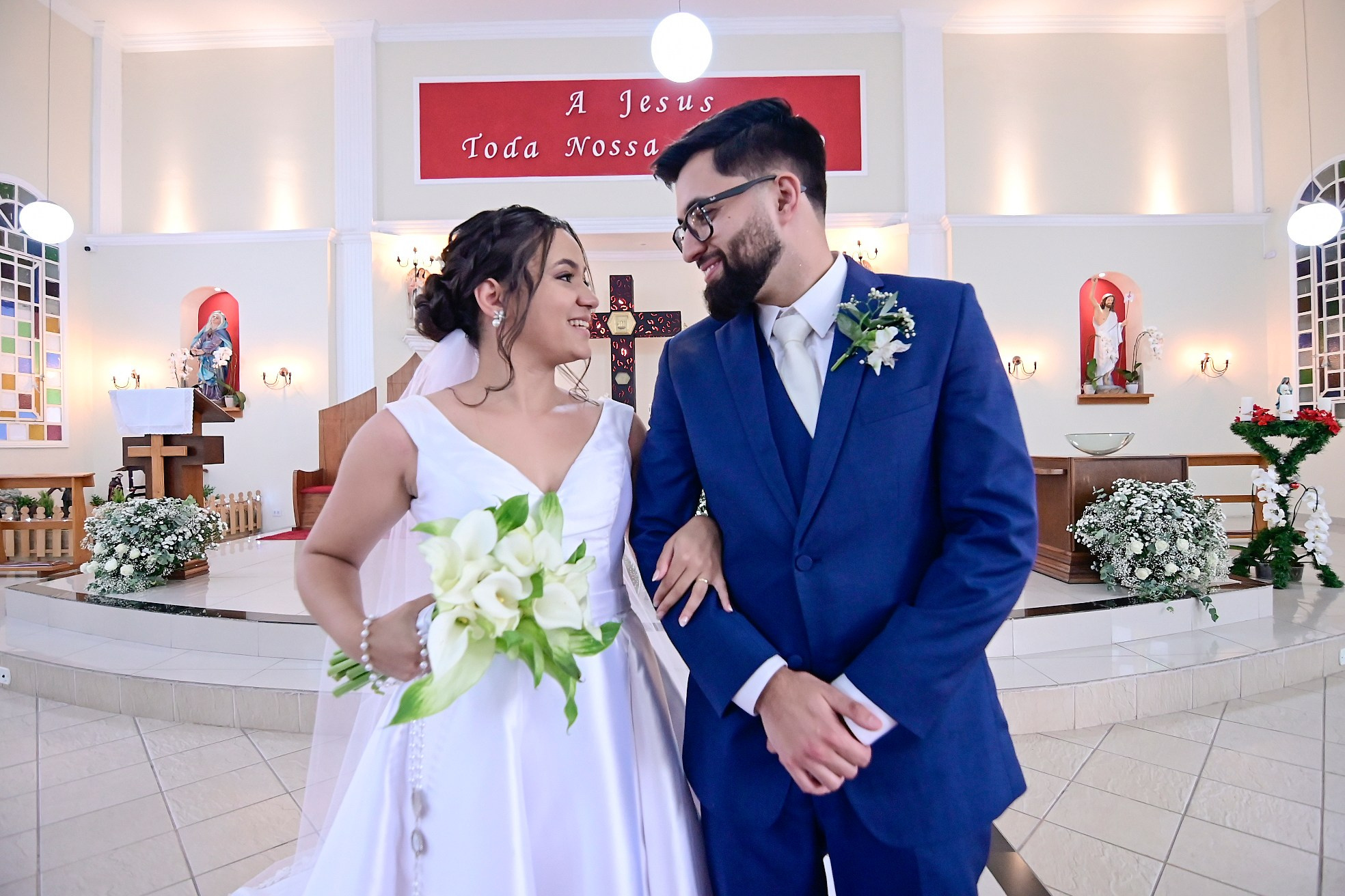 Rafael & Ana Júlia, Igreja Sagrada Família São Pedro. Produtora Bride