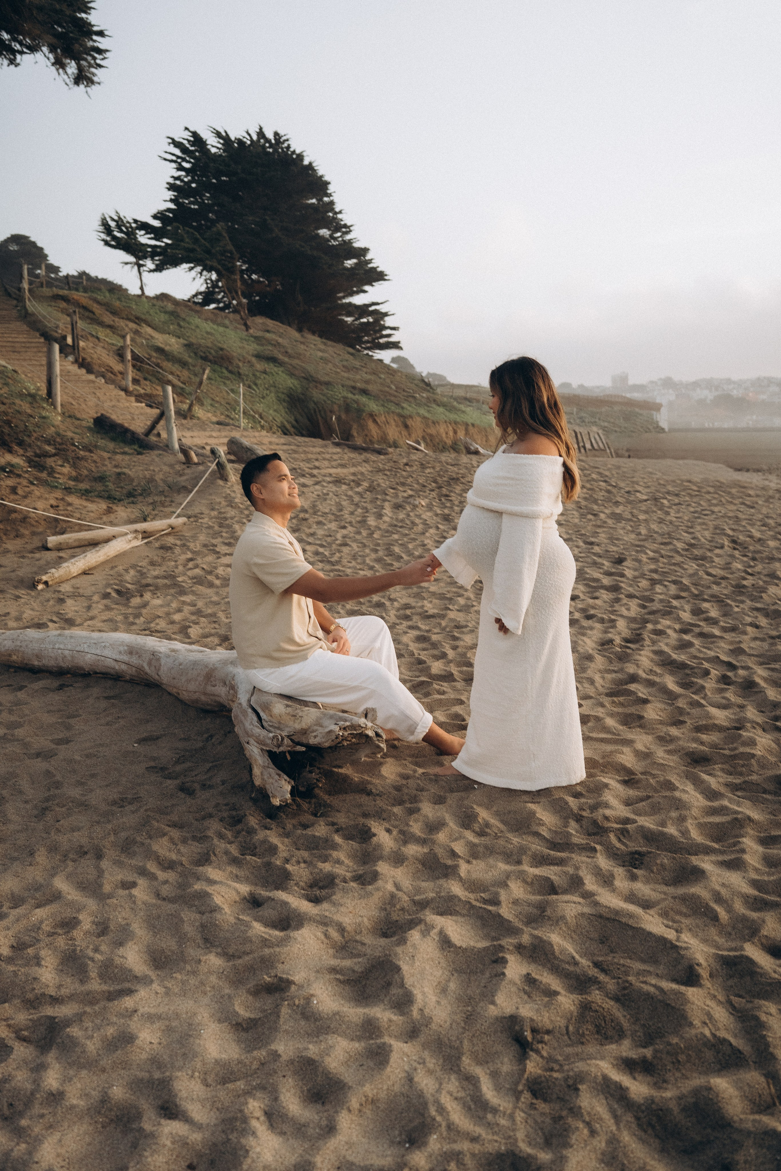 Maternity Session — Baker Beach