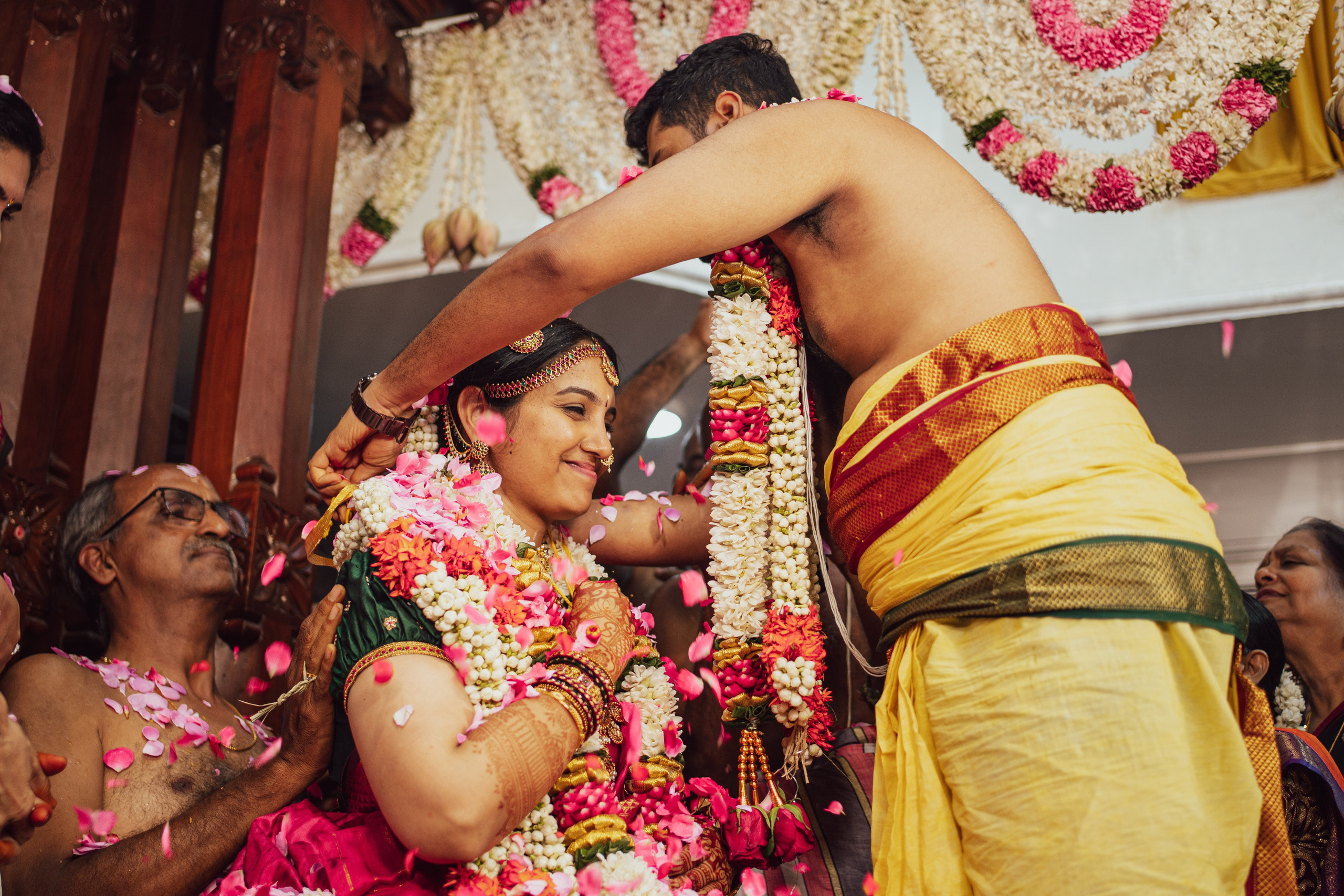 Shamika & Aravind. Menu